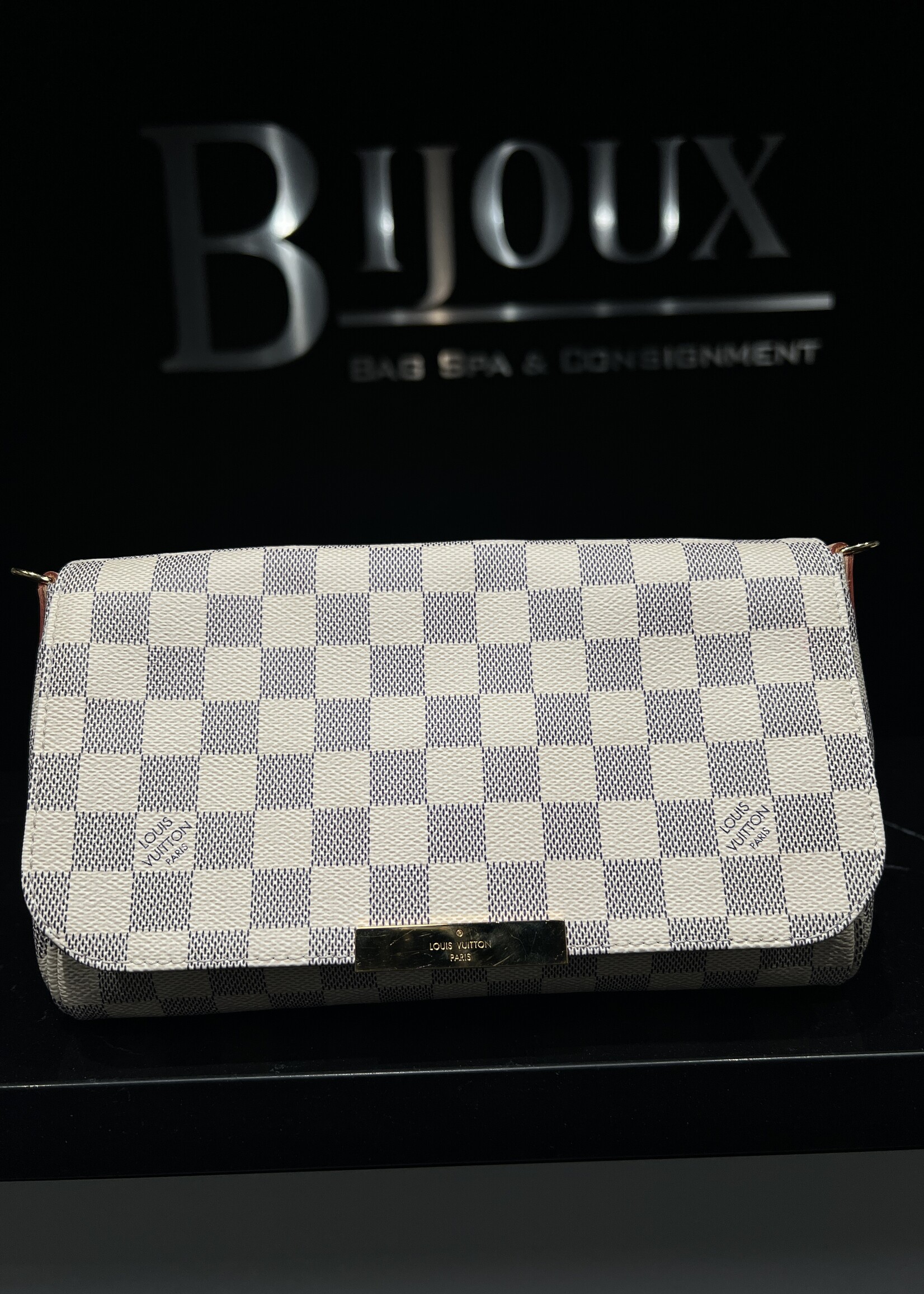 Louis Vuitton SOLD - Louis Vuitton Favourite MM Azur