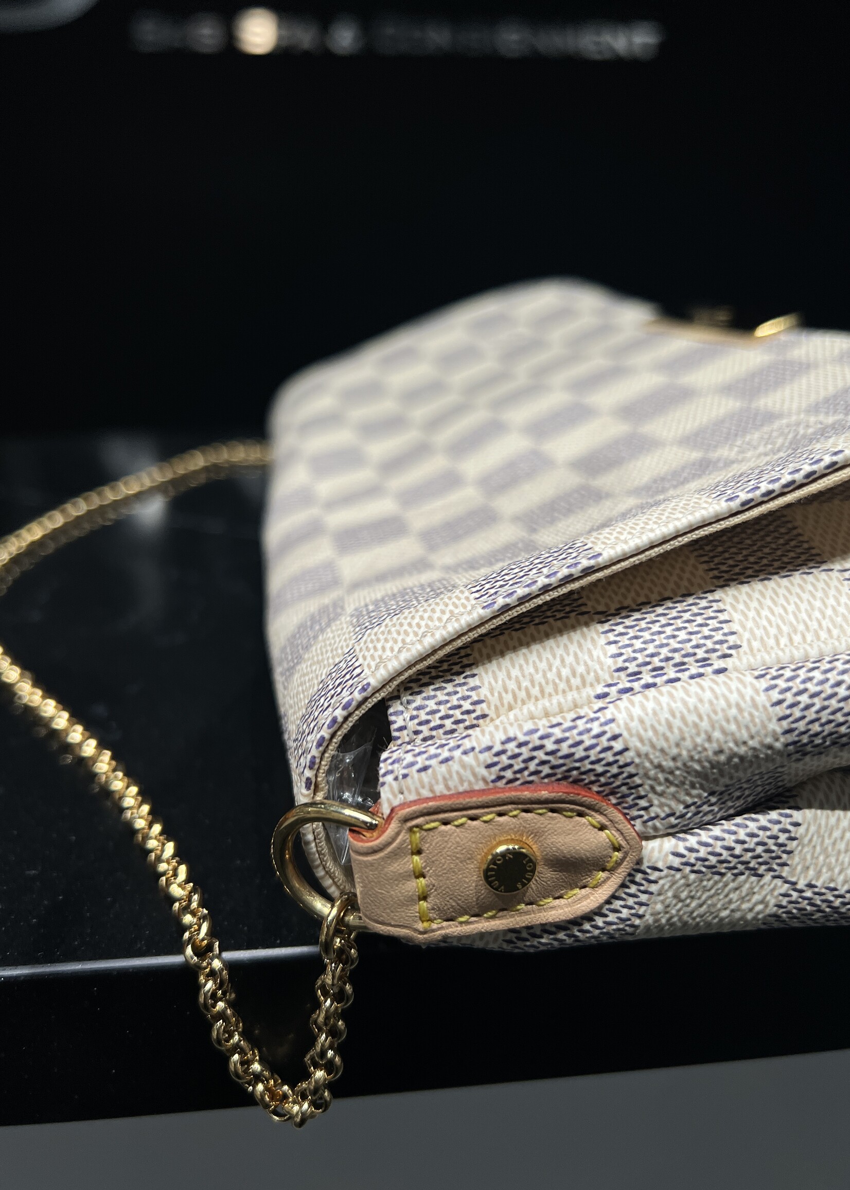 Louis Vuitton SOLD - Louis Vuitton Favourite MM Azur