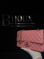 Chanel Chanel Medium Double Flap Lambskin Pink