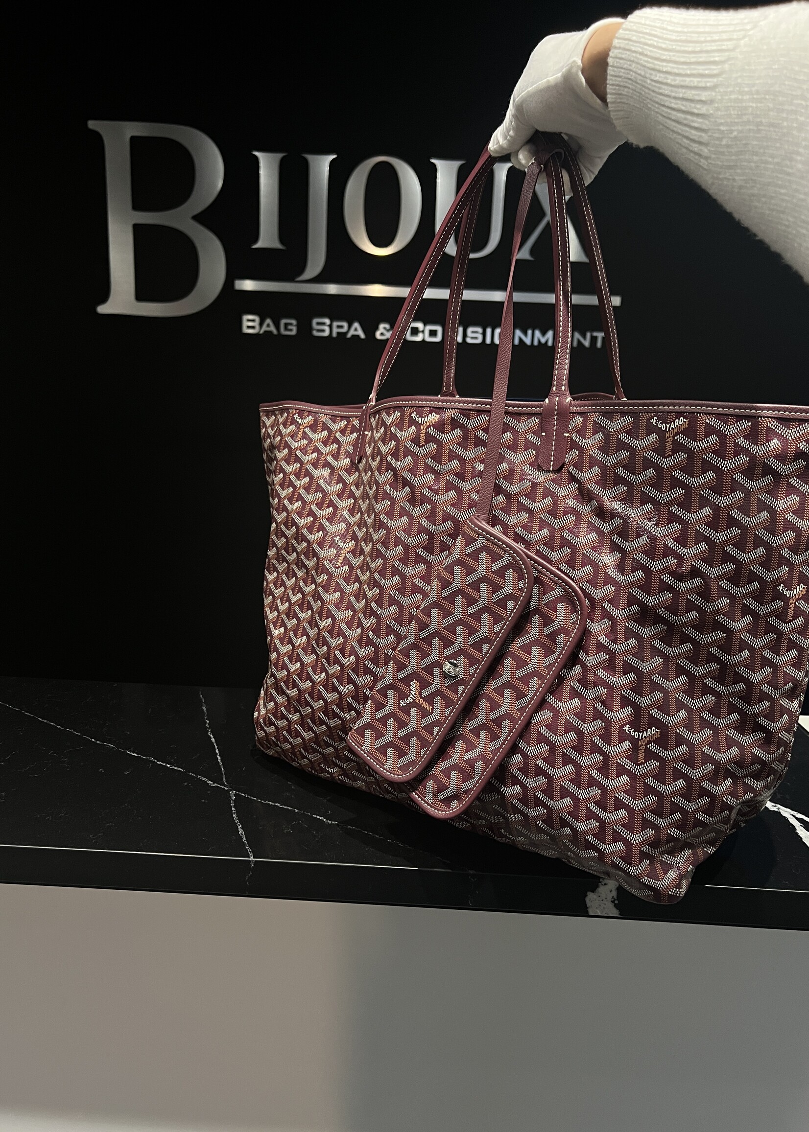 Goyard Goyard Burgundy St. Louis GM