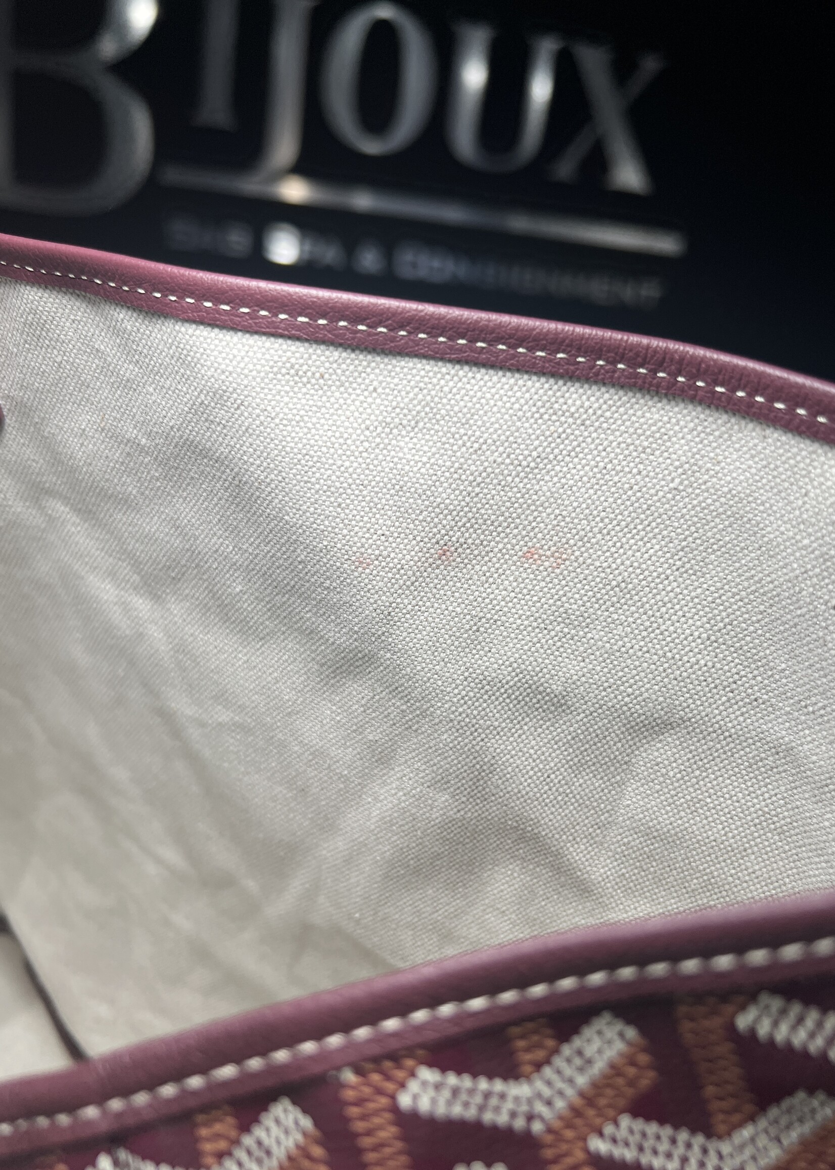 Goyard Goyard Burgundy St. Louis GM