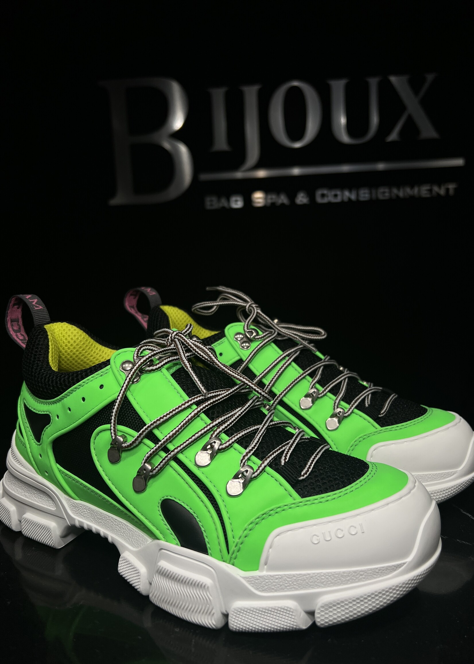 Gucci Gucci Green Flashtrek -8