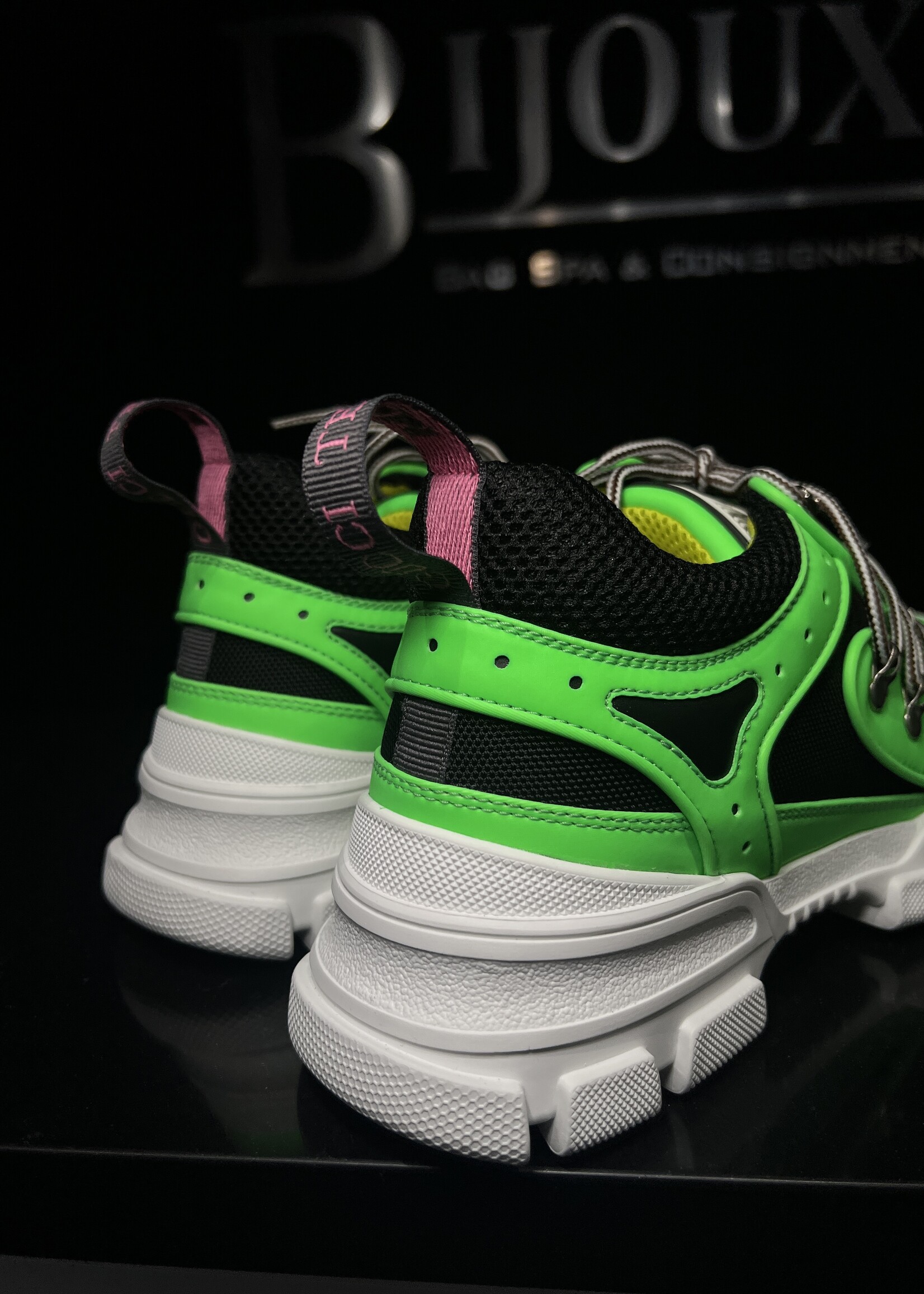 Gucci Gucci Green Flashtrek -8