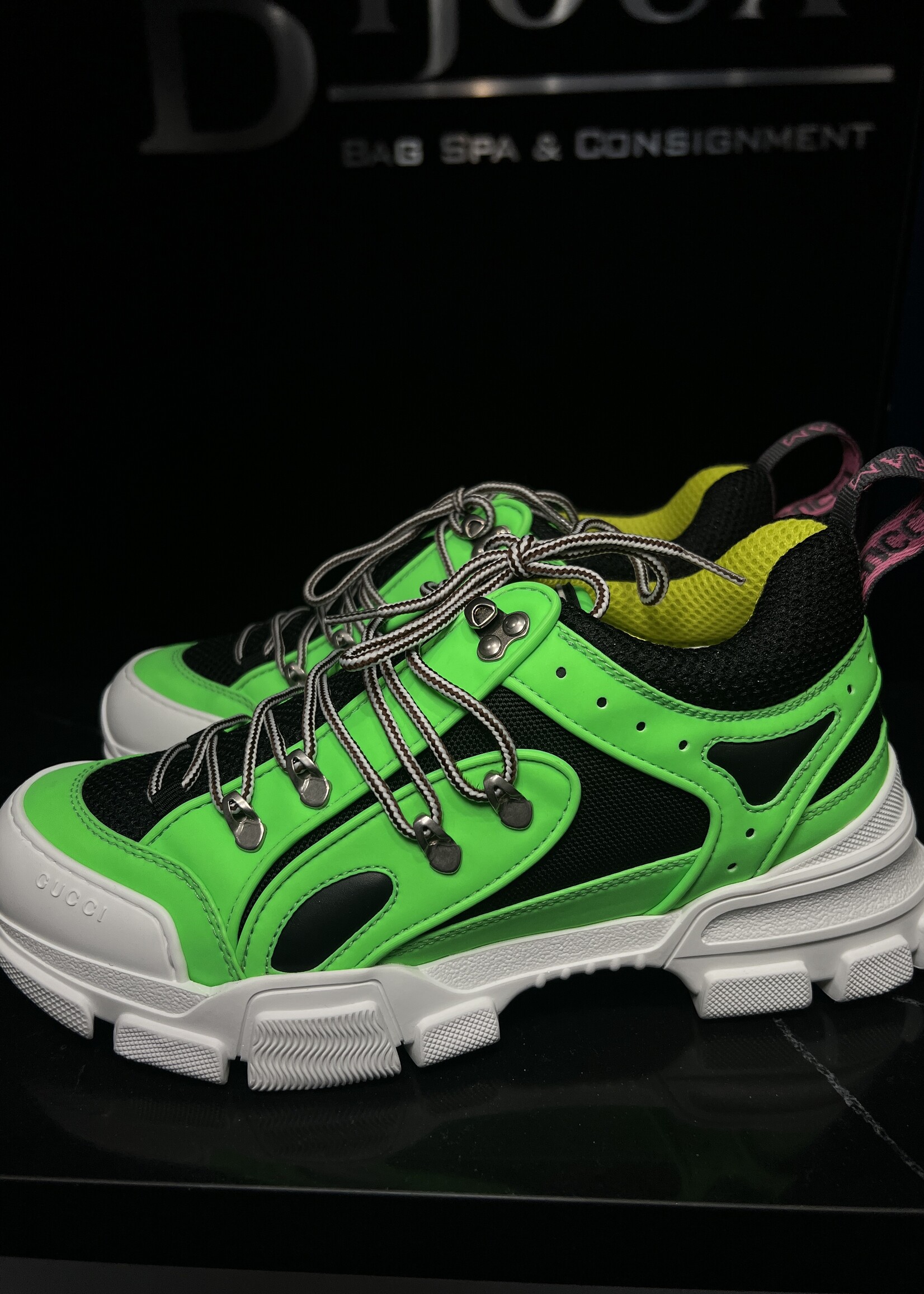 Gucci Gucci Green Flashtrek -8