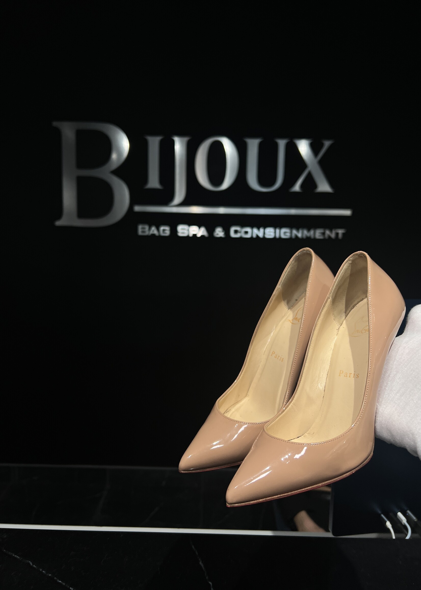Christian Louboutin SOLD- Christian Louboutin Kate 100 -37.5