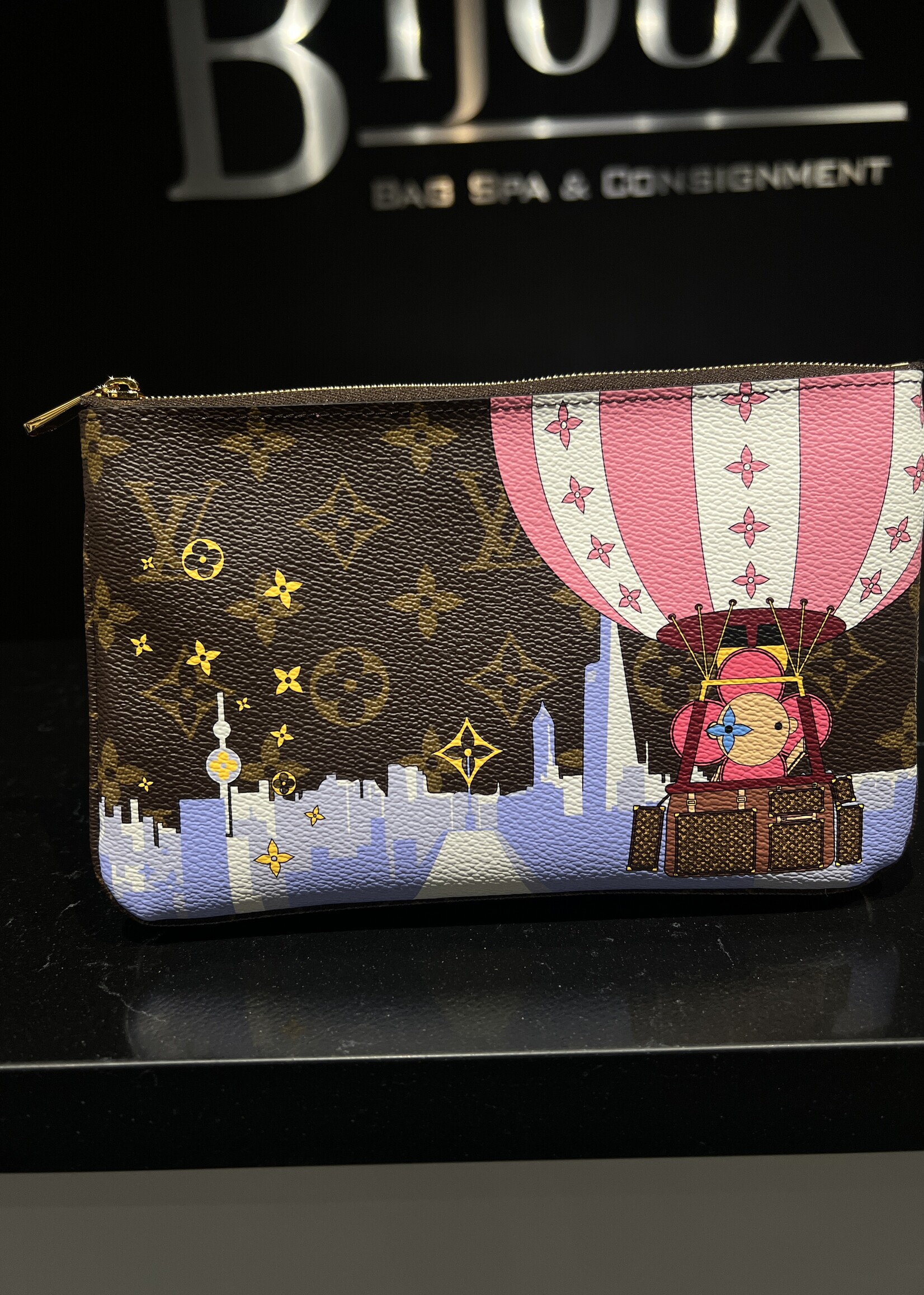 Louis Vuitton SOLD - Louis Vuitton Christmas Zip Pochette 2019