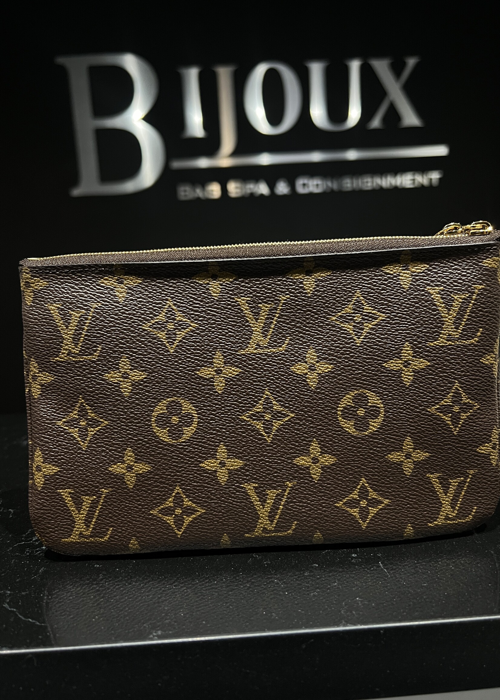 Louis Vuitton SOLD - Louis Vuitton Christmas Zip Pochette 2019