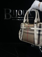 Burberry SOLD - Burberry House Check Orchard Bowling Bag