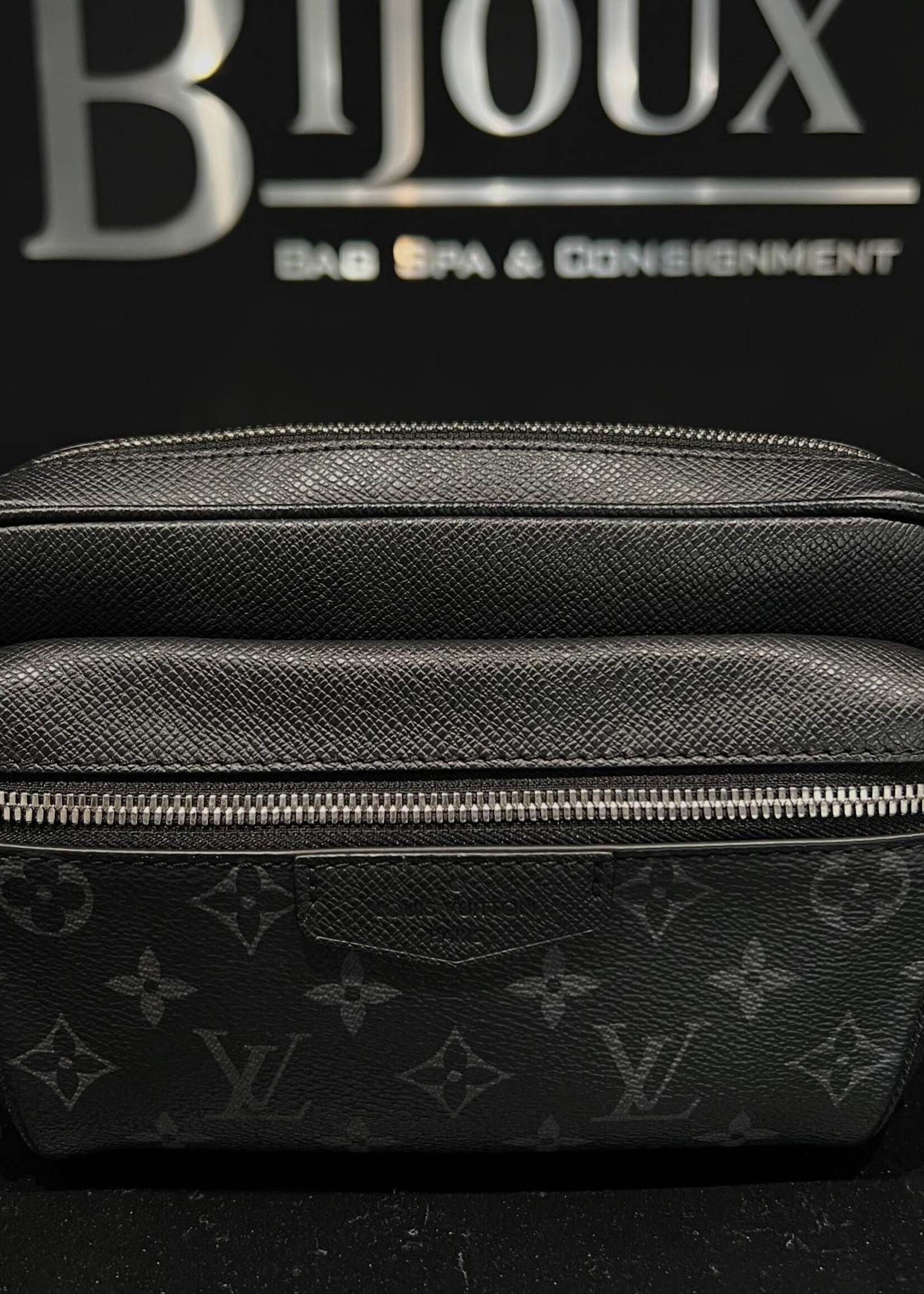 Louis Vuitton SOLD - Louis Vuitton Taiga Monogram Eclipse Belt Bag