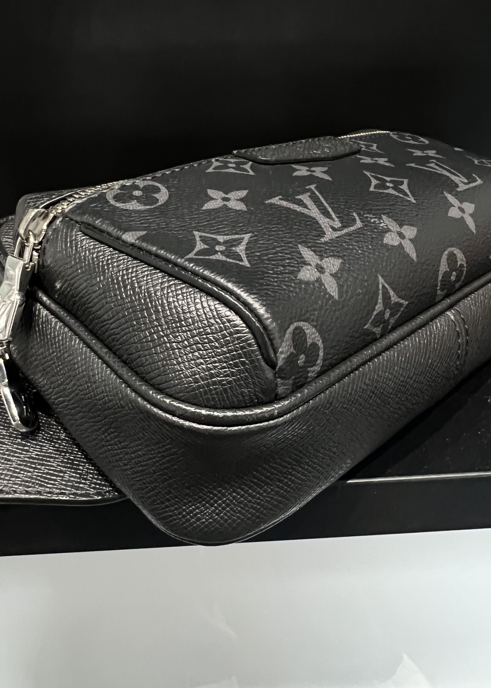 Louis Vuitton Louis Vuitton Taiga Monogram Eclipse Belt Bag