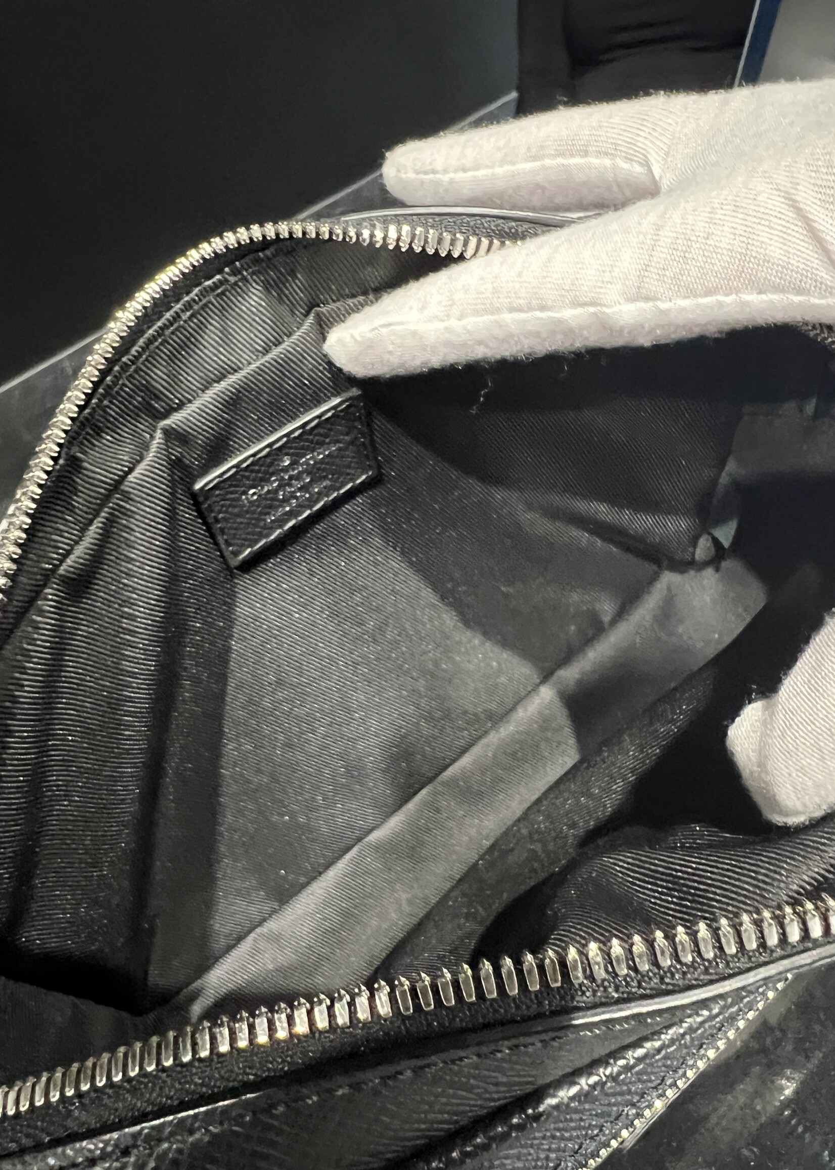 Louis Vuitton SOLD - Louis Vuitton Taiga Monogram Eclipse Belt Bag