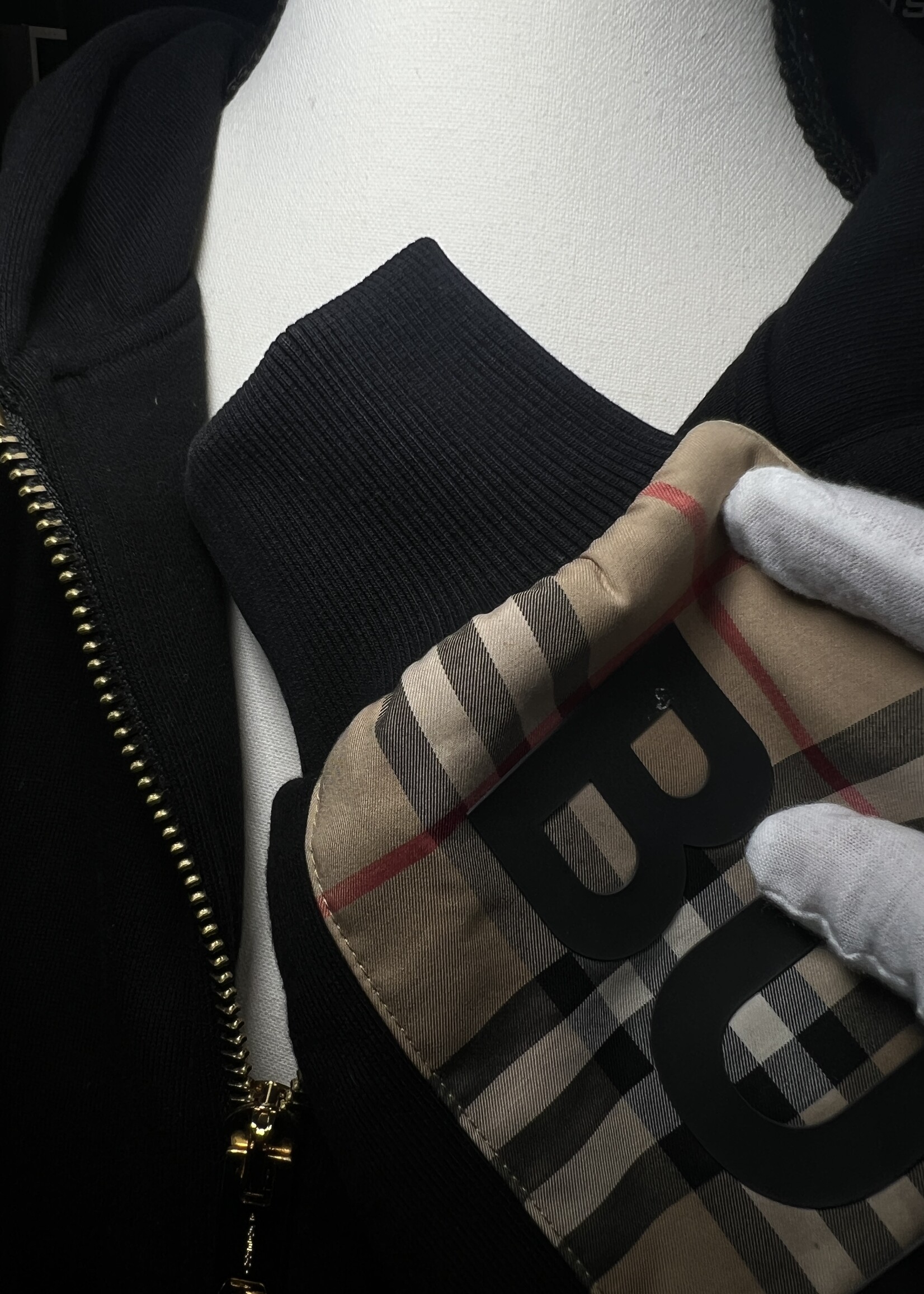 Burberry SOLD - Burberry Zip Up XXS