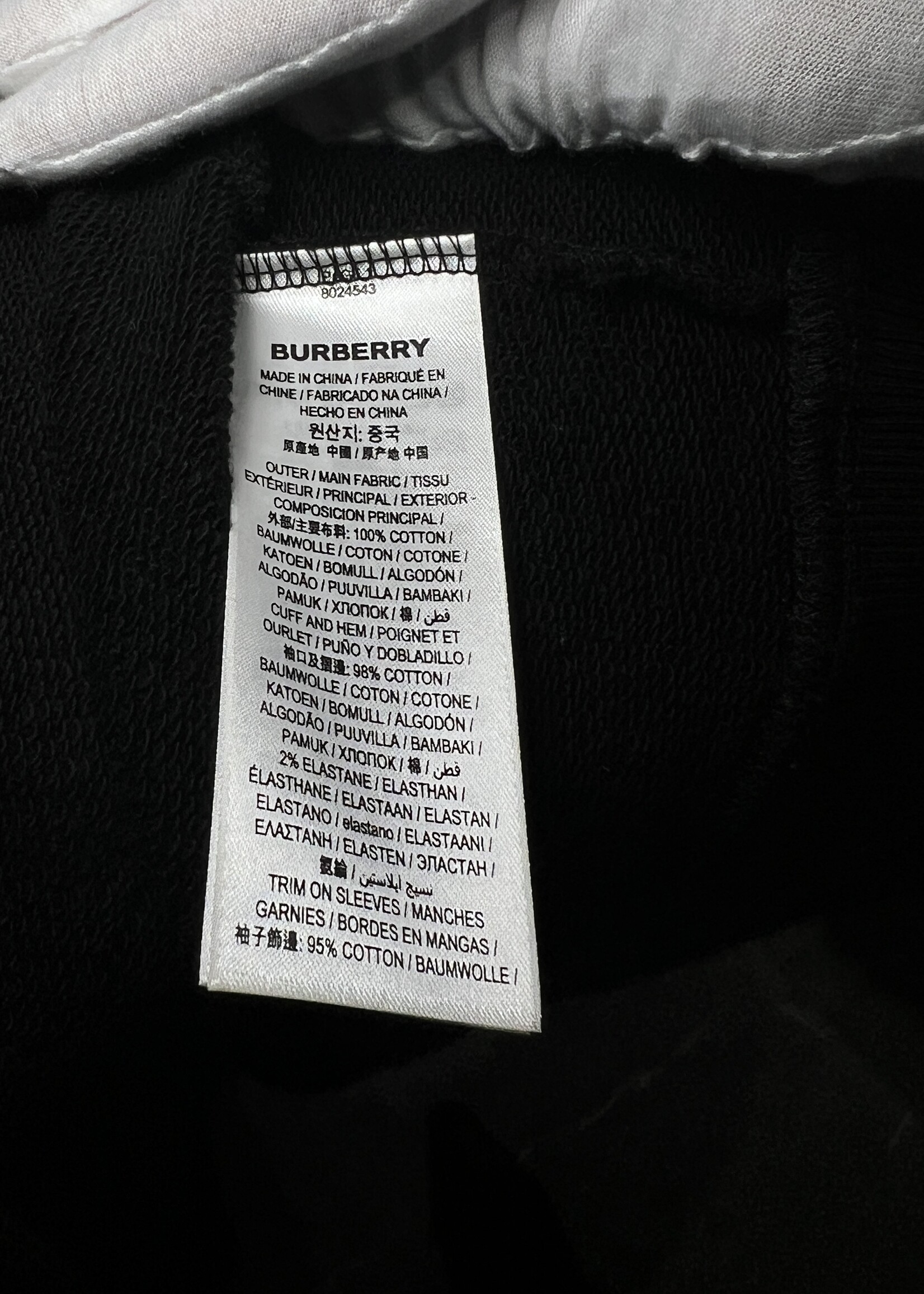 Burberry SOLD - Burberry Zip Up XXS