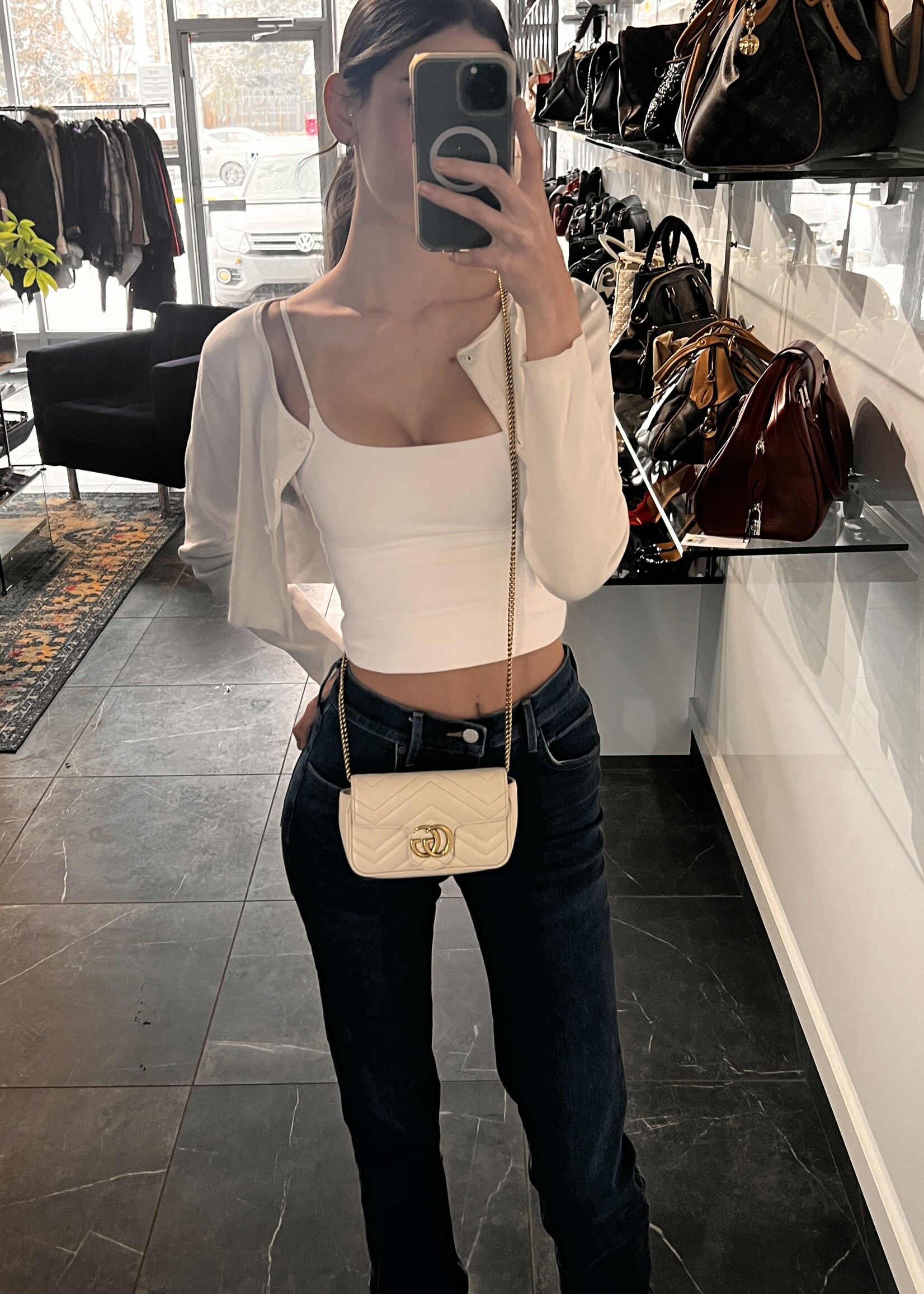 Gucci SOLD - Gucci Super Mini Marmont