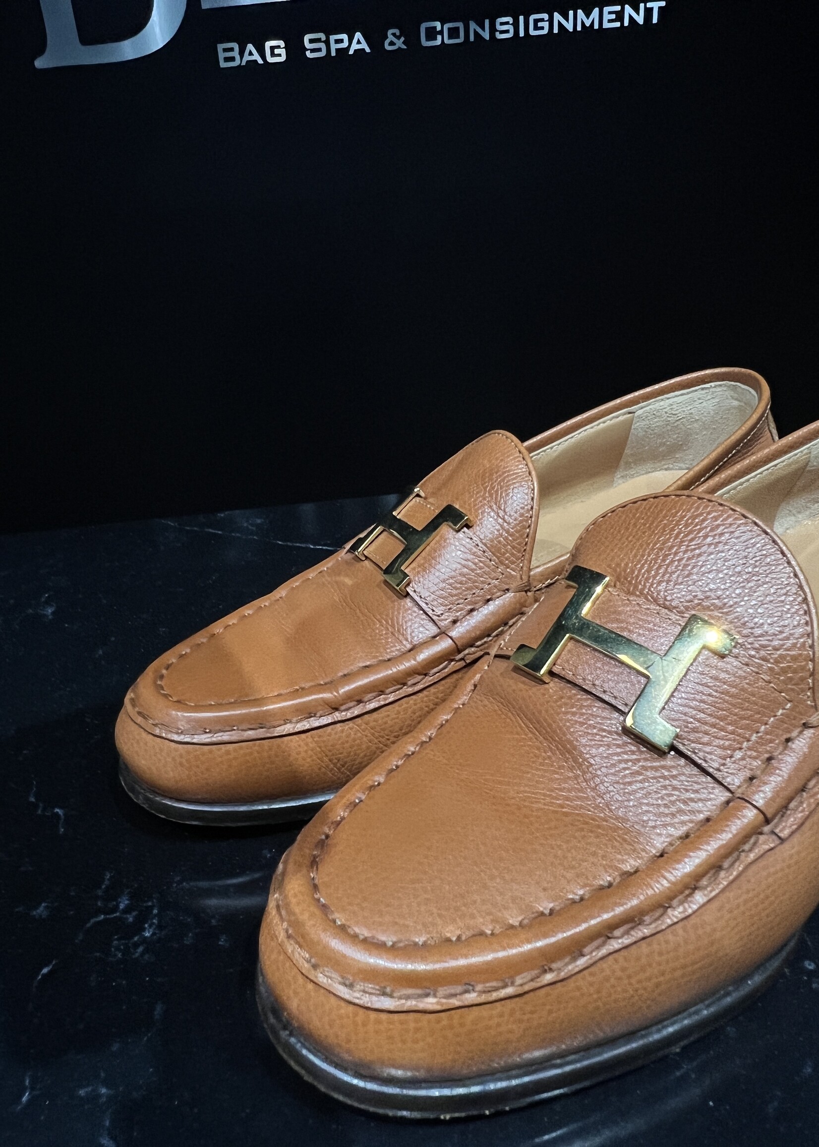 Hermes Hermes Loafers- 37