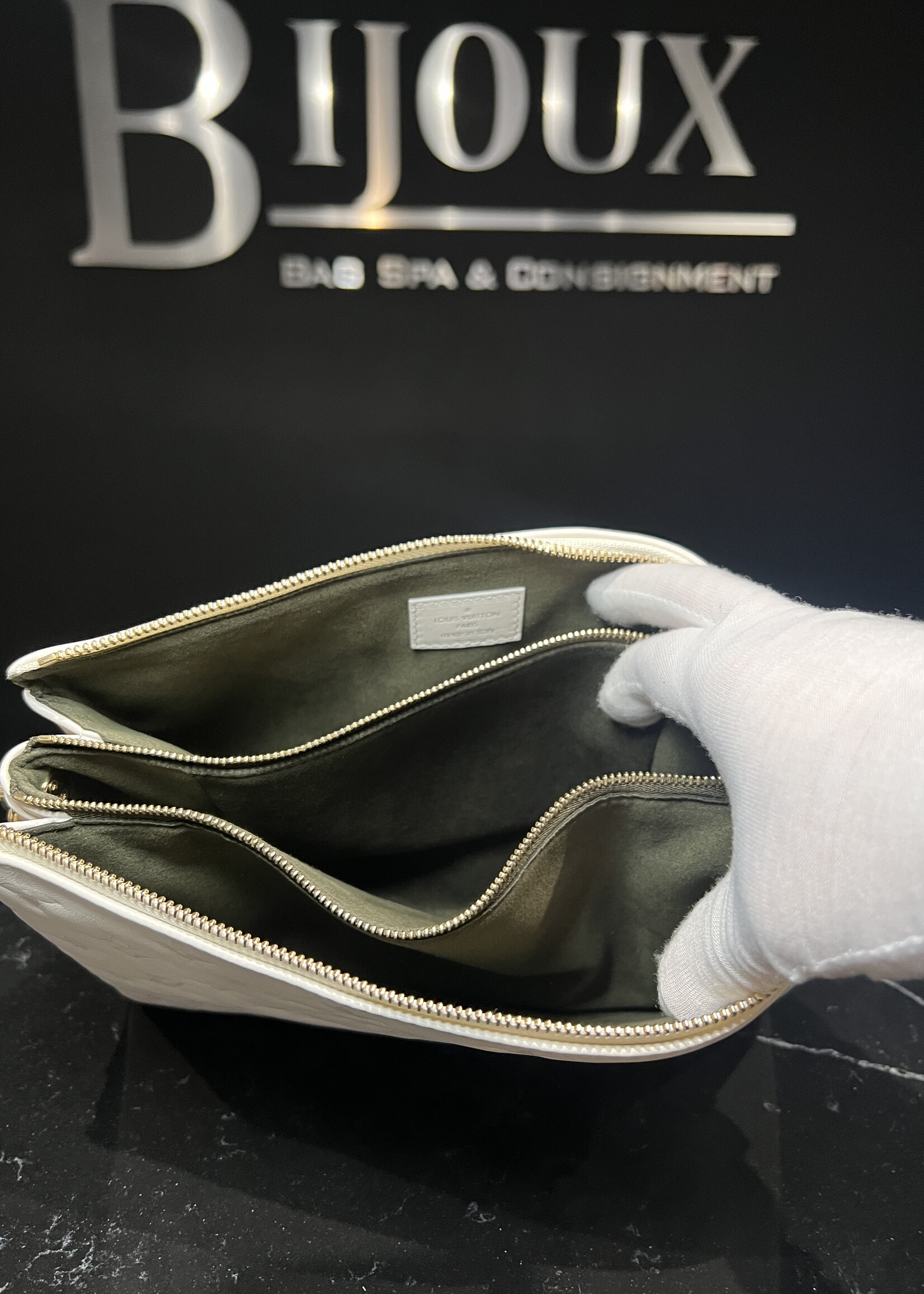 Louis Vuitton Louis Vuitton Embossed Monogram Coussin PM