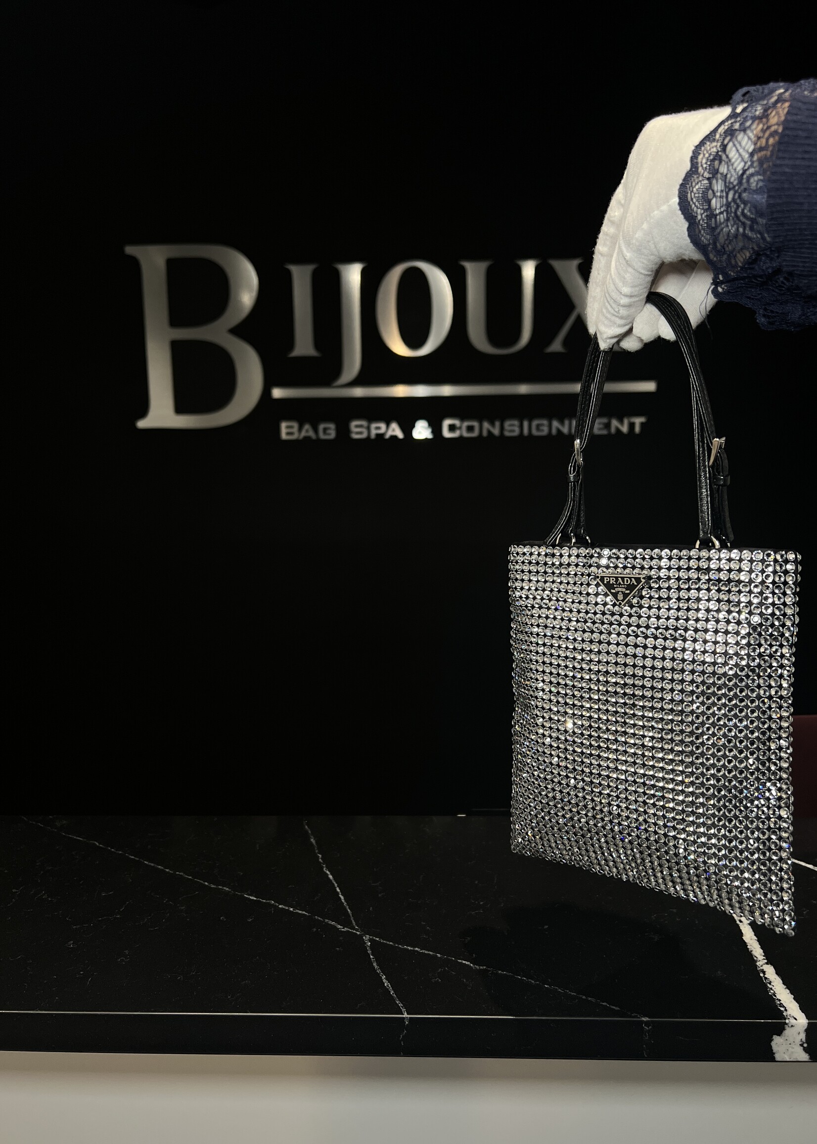 Prada Prada Mini Crystal Bag