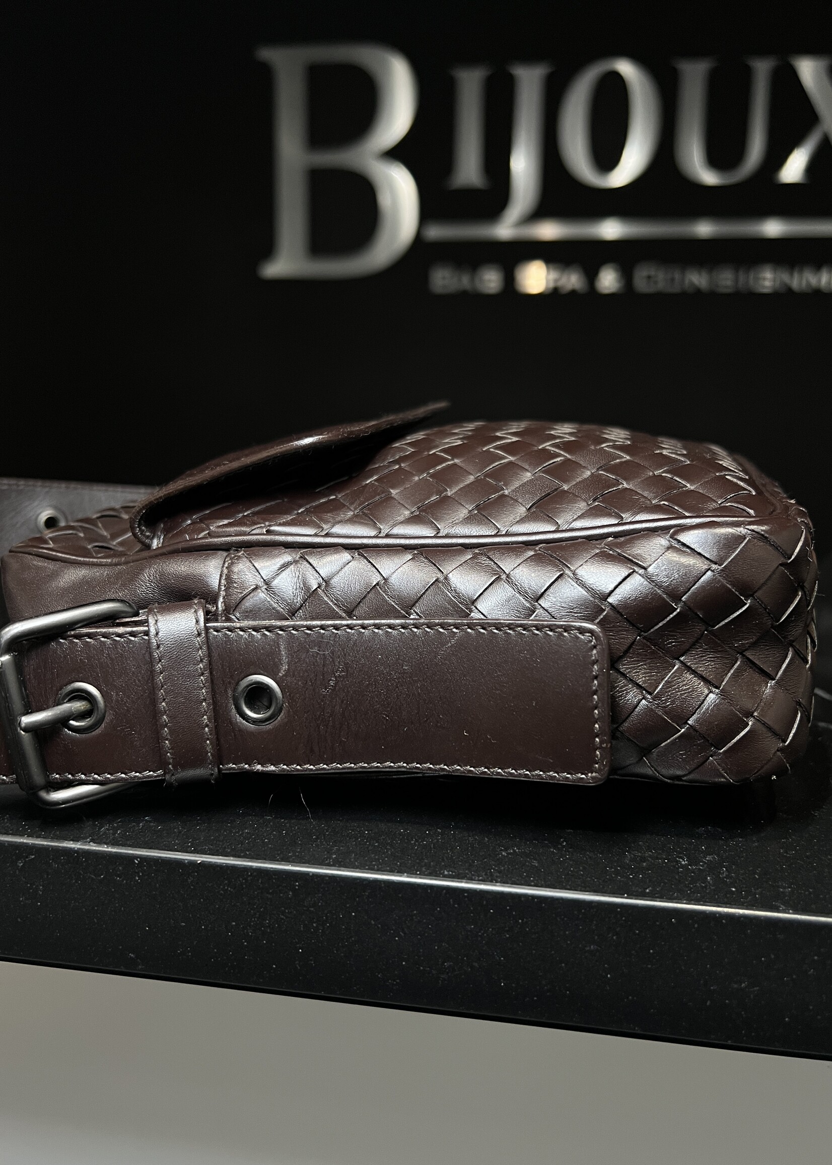 Bottega Veneta Bottega Venetta Intrecciato Leather Bag