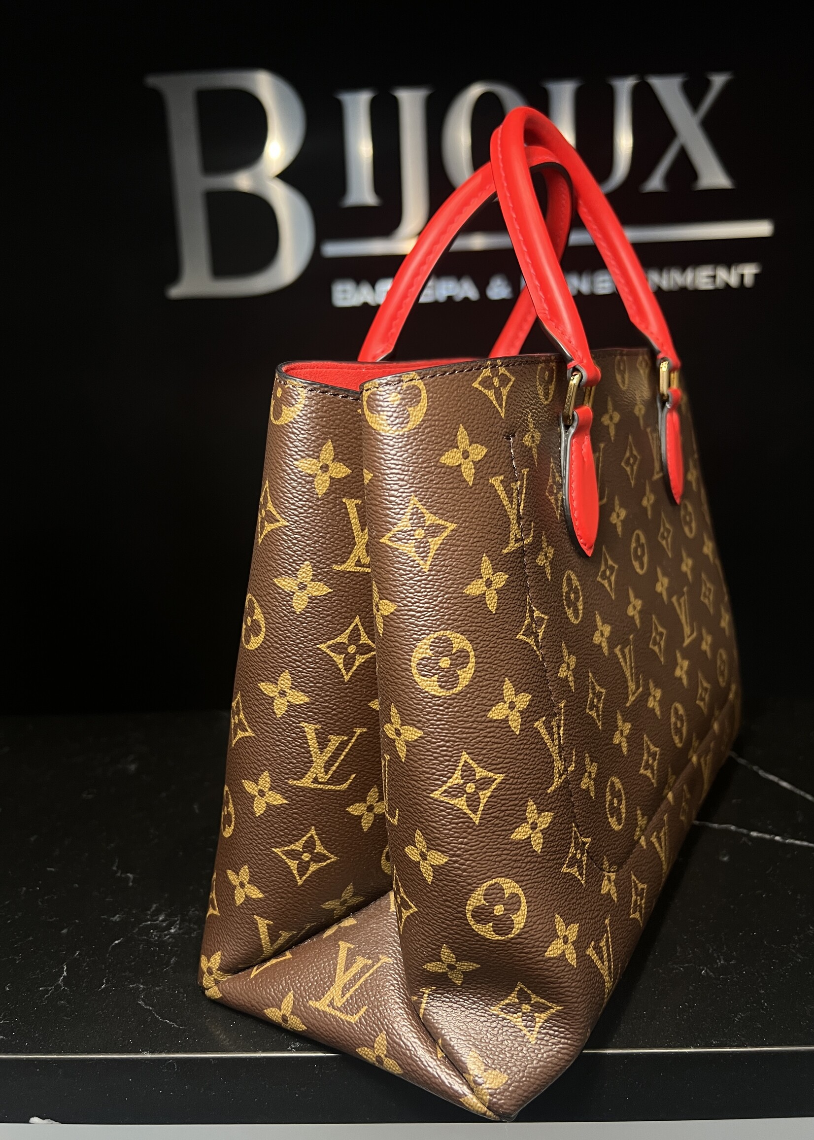 Louis Vuitton Louis Vuitton Flower Tote  Coquelicot