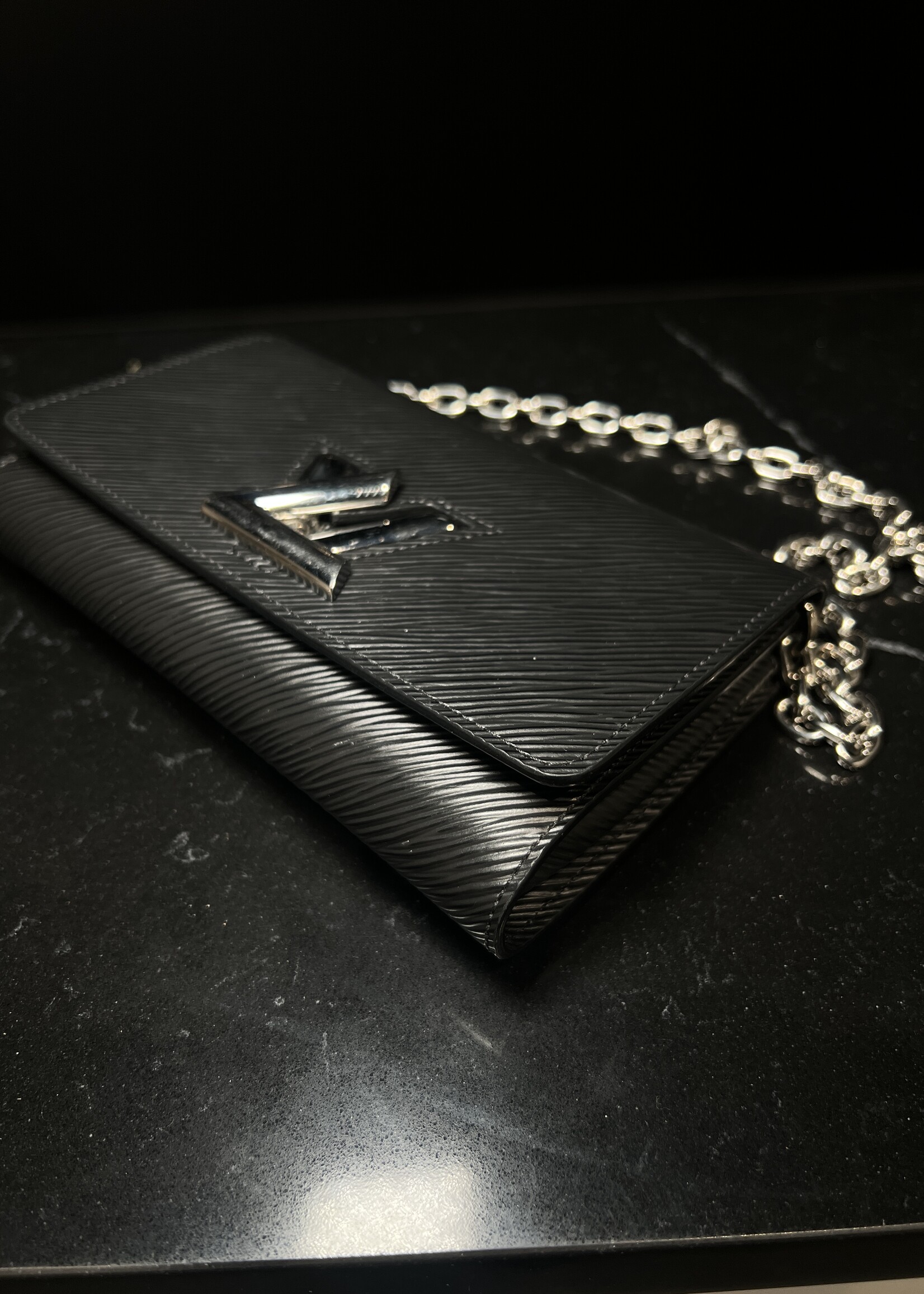 Louis Vuitton Louis Vuitton Twist Epi Wallet on Chain
