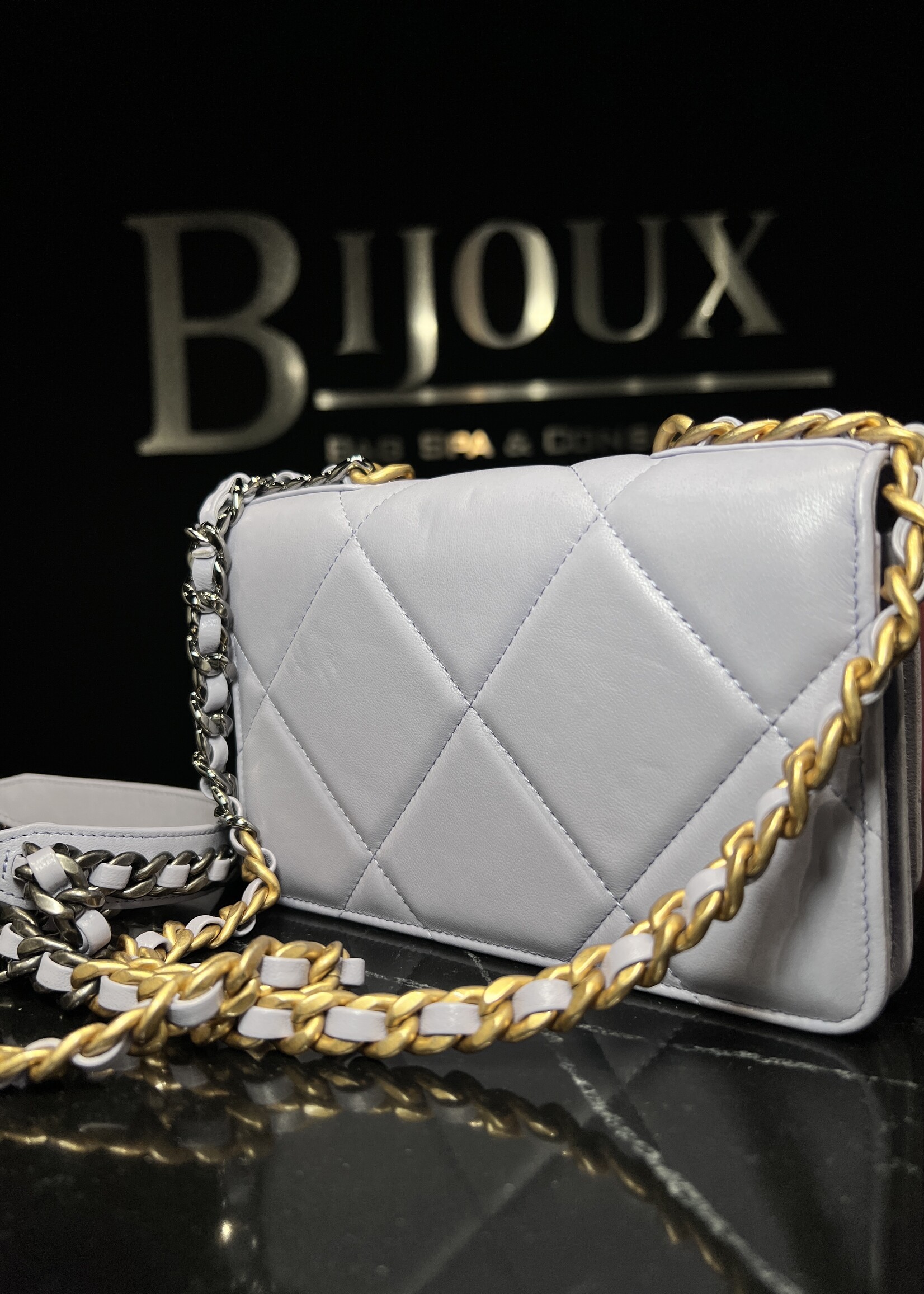 Chanel Chanel 19 Wallet on Chain Lilac