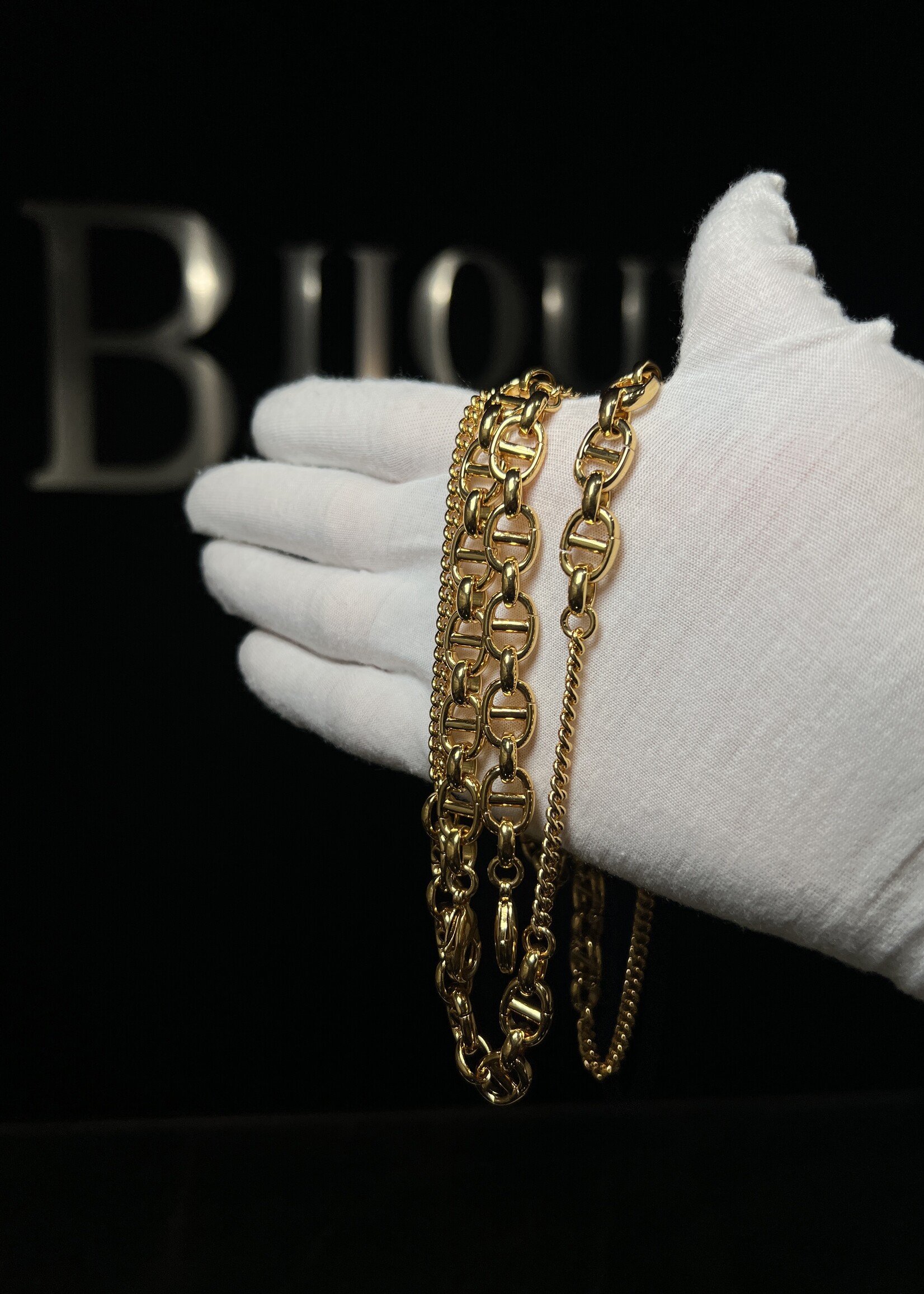 Christian Dior SOLD- Christian Dior Caro Every Chain Clutch