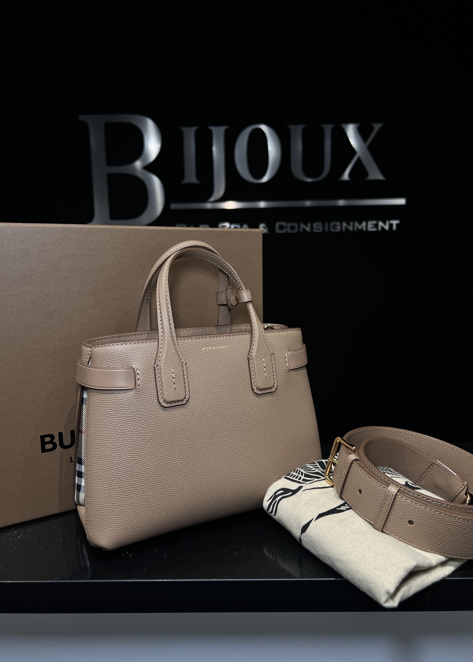 Burberry Burberry Small Beige Banner