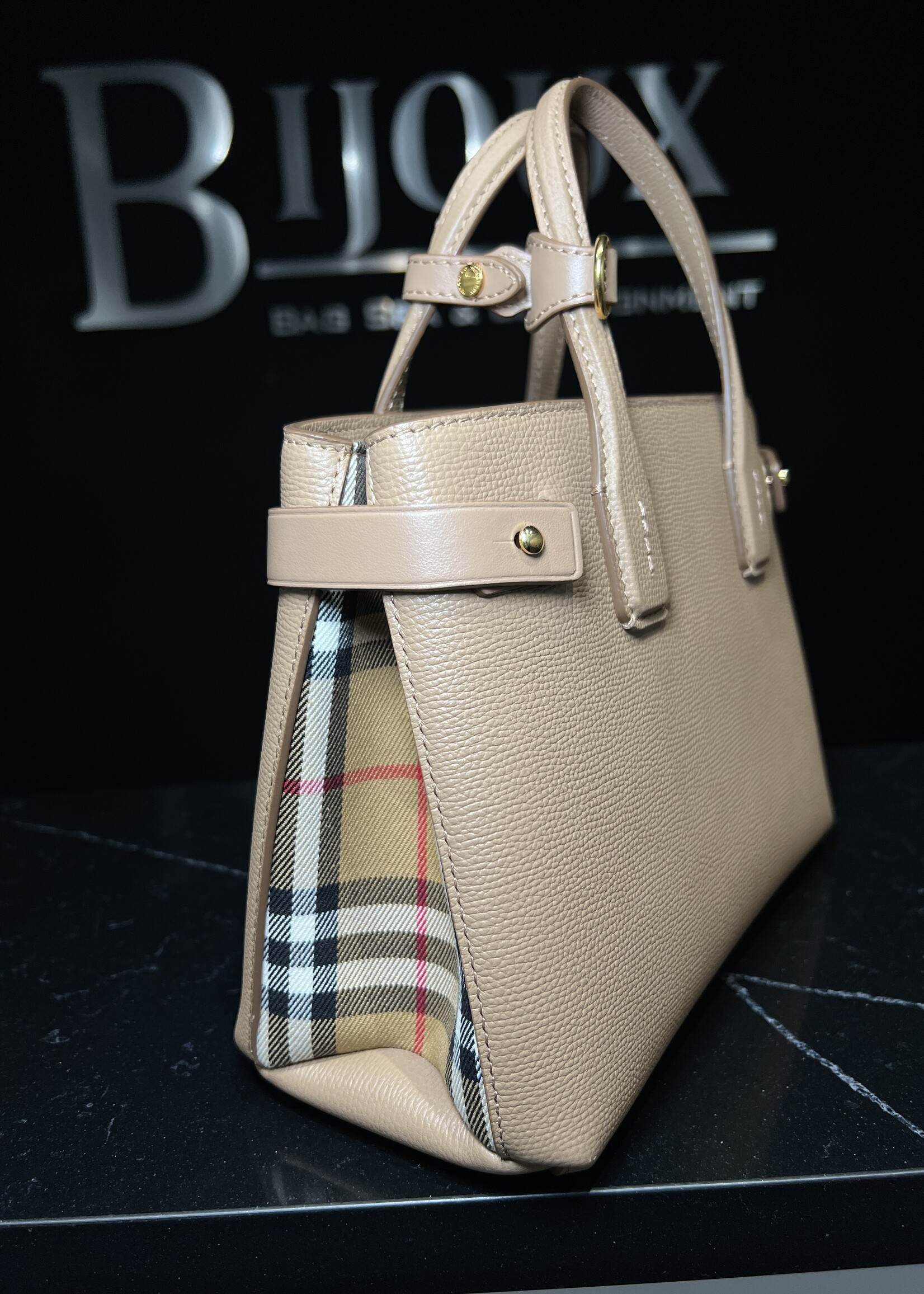 Burberry SOLD - Burberry Small Beige Banner
