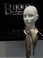 Hermes Hermes Pleated Beige Scarf