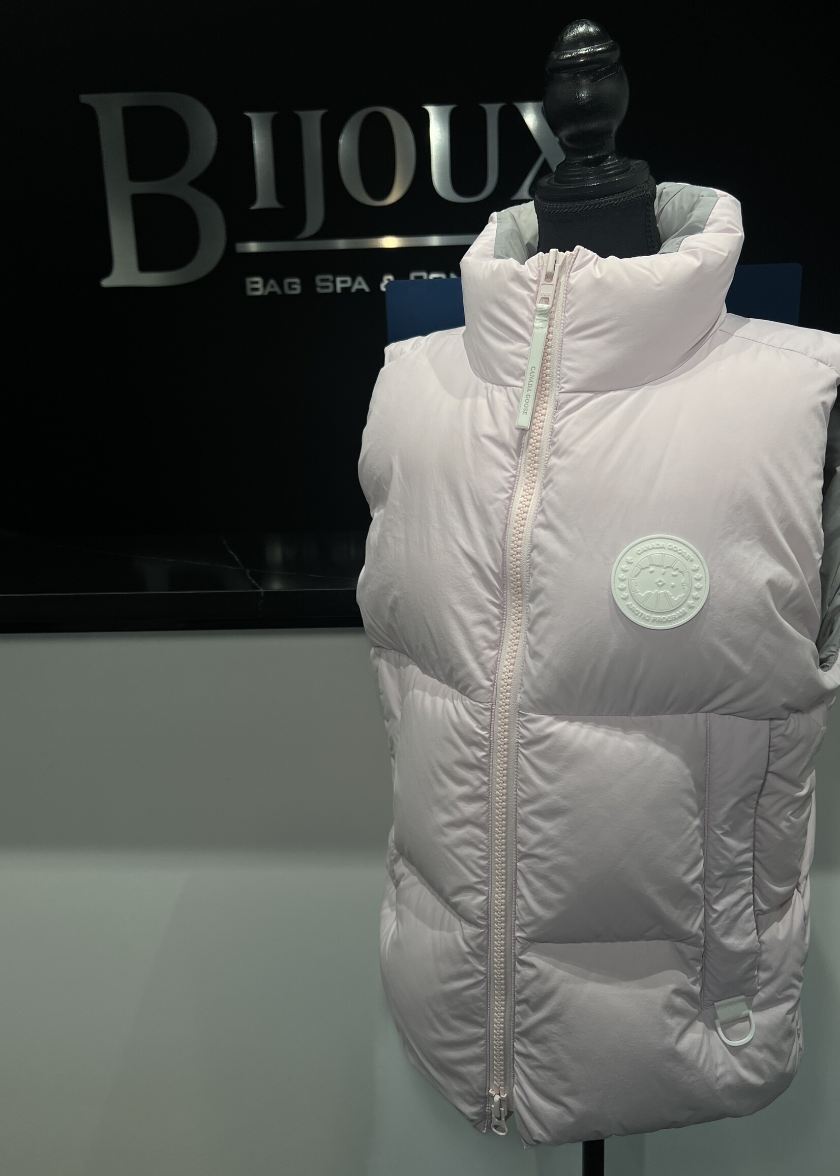 SOLD - Canada Goose Pink Vest Medium