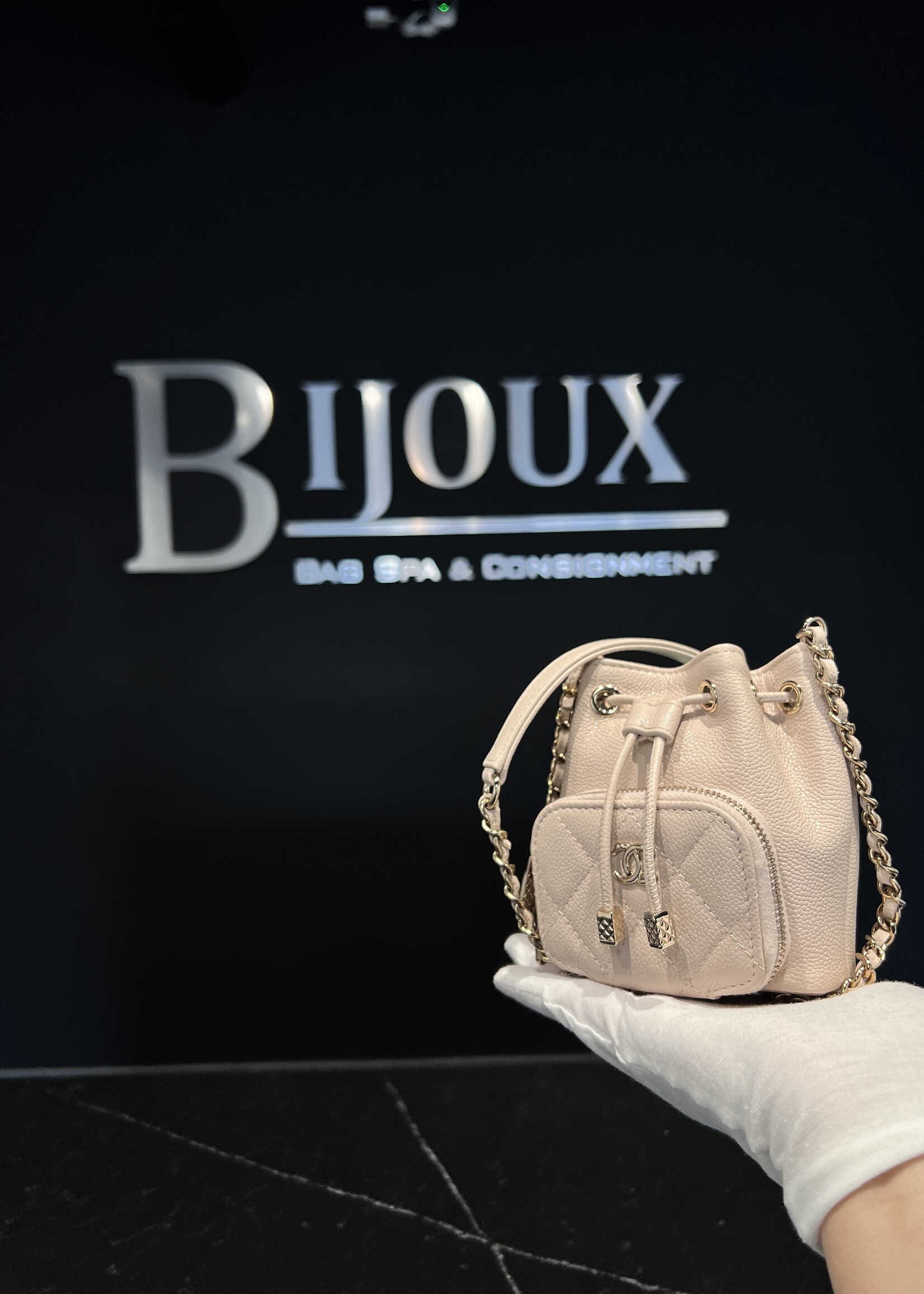 Chanel Chanel Mini Business Affinity Bucket