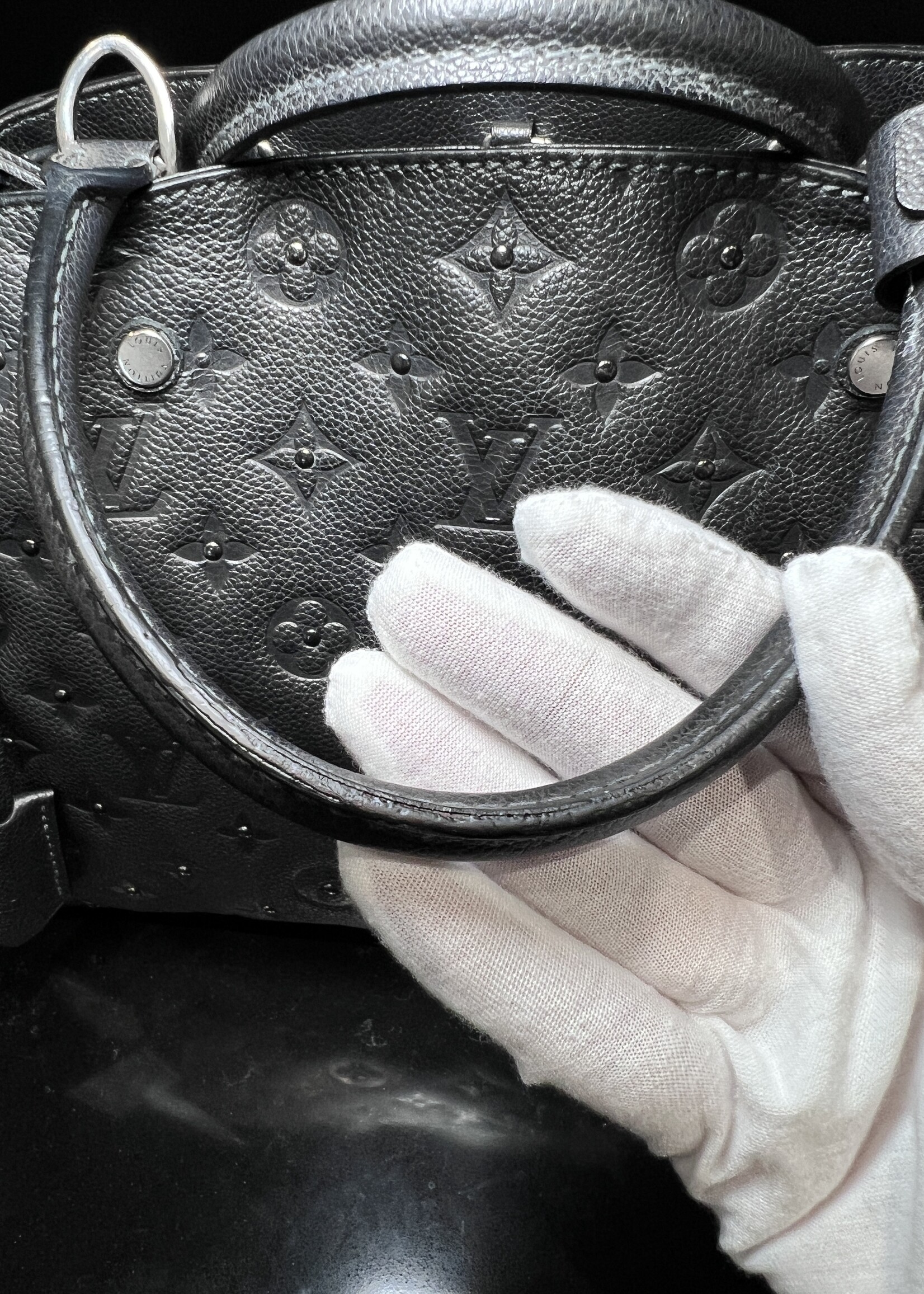 Louis Vuitton SOLD - Louis Vuitton Montaigne MM Studded Black