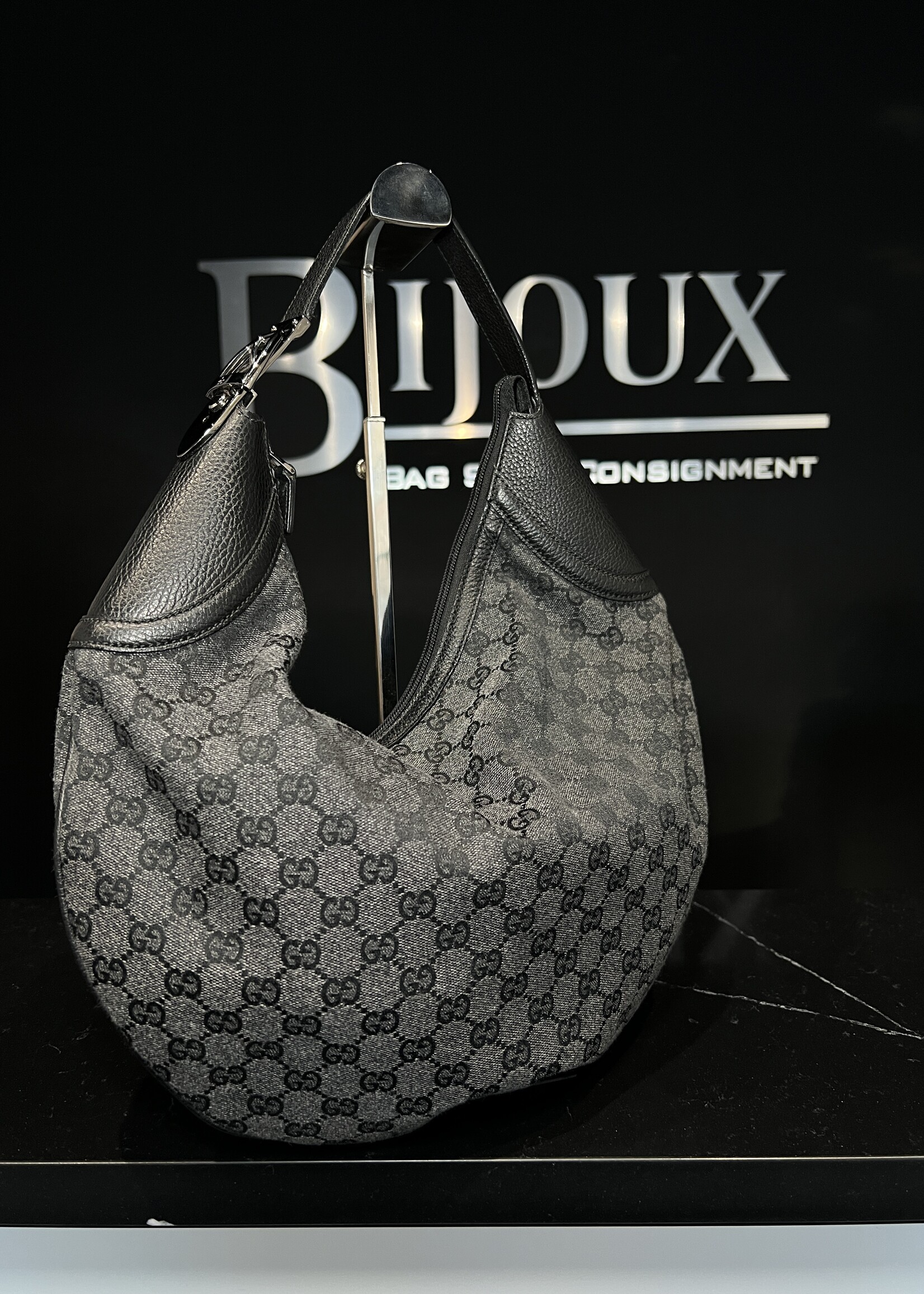 Gucci SOLD - Gucci Hobo Canvas Bag