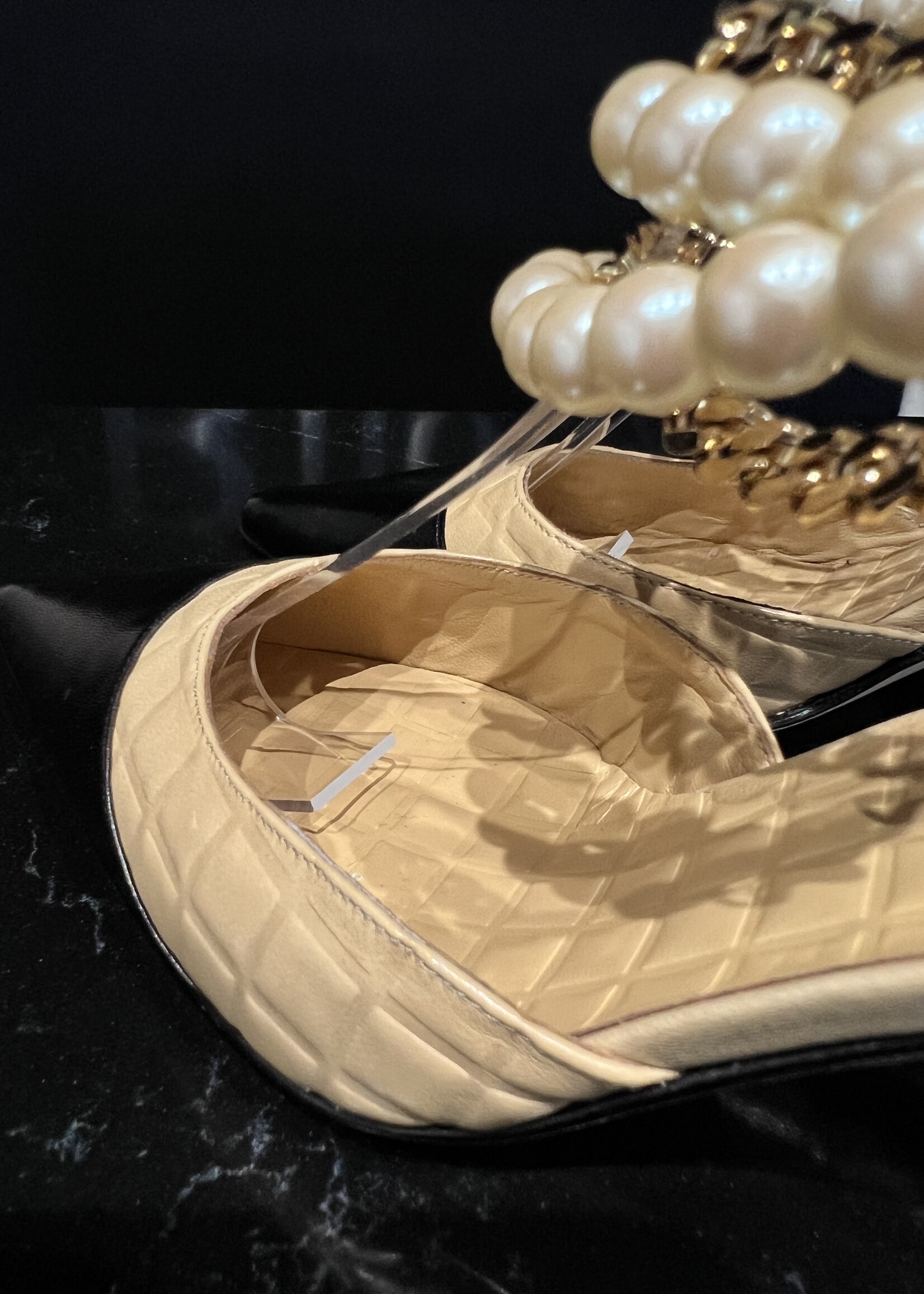 Chanel Chanel Pearl Heel 35