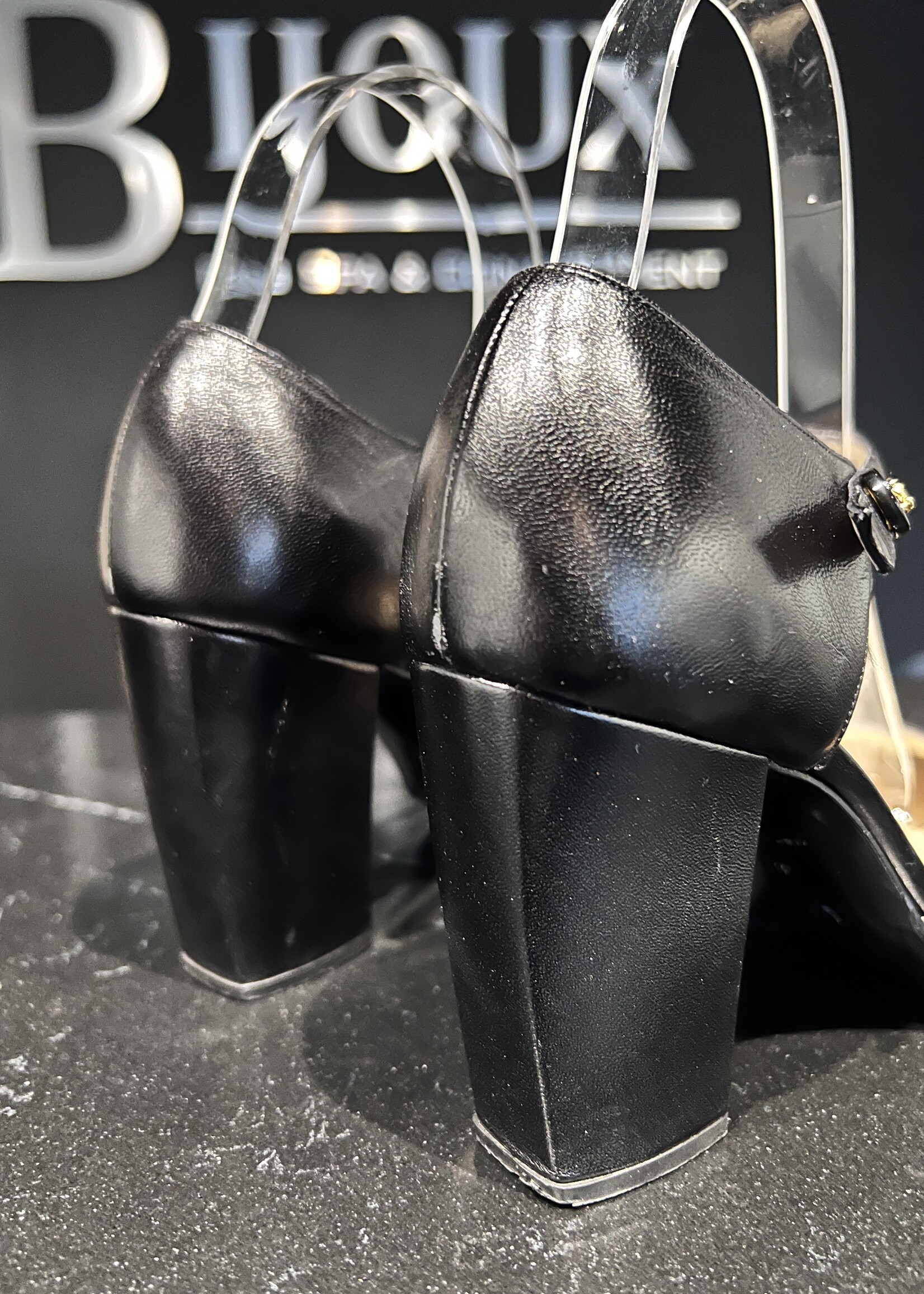 Chanel Ankle Strap Pumps 36