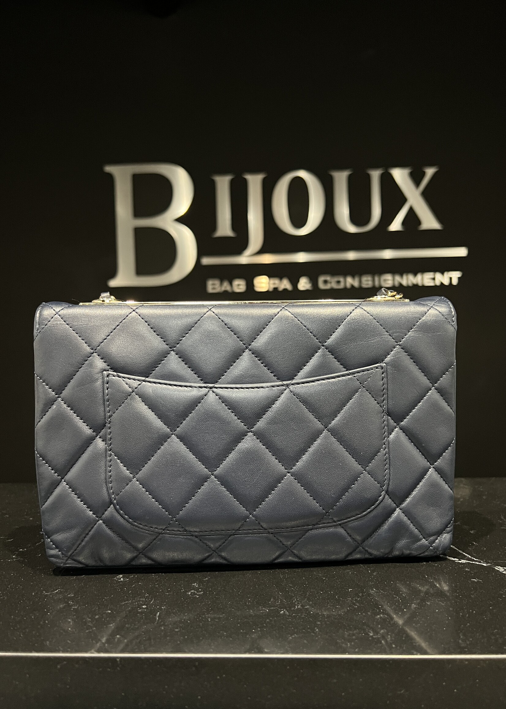 Chanel Chanel Trendy Navy Flap Bag