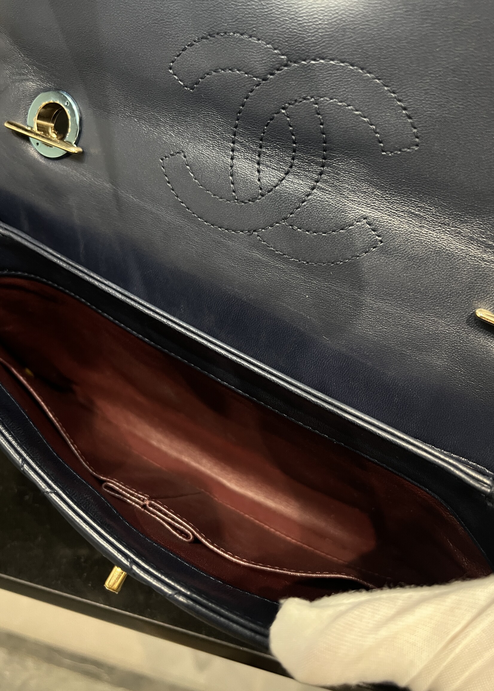 Chanel Chanel Trendy Navy Flap Bag