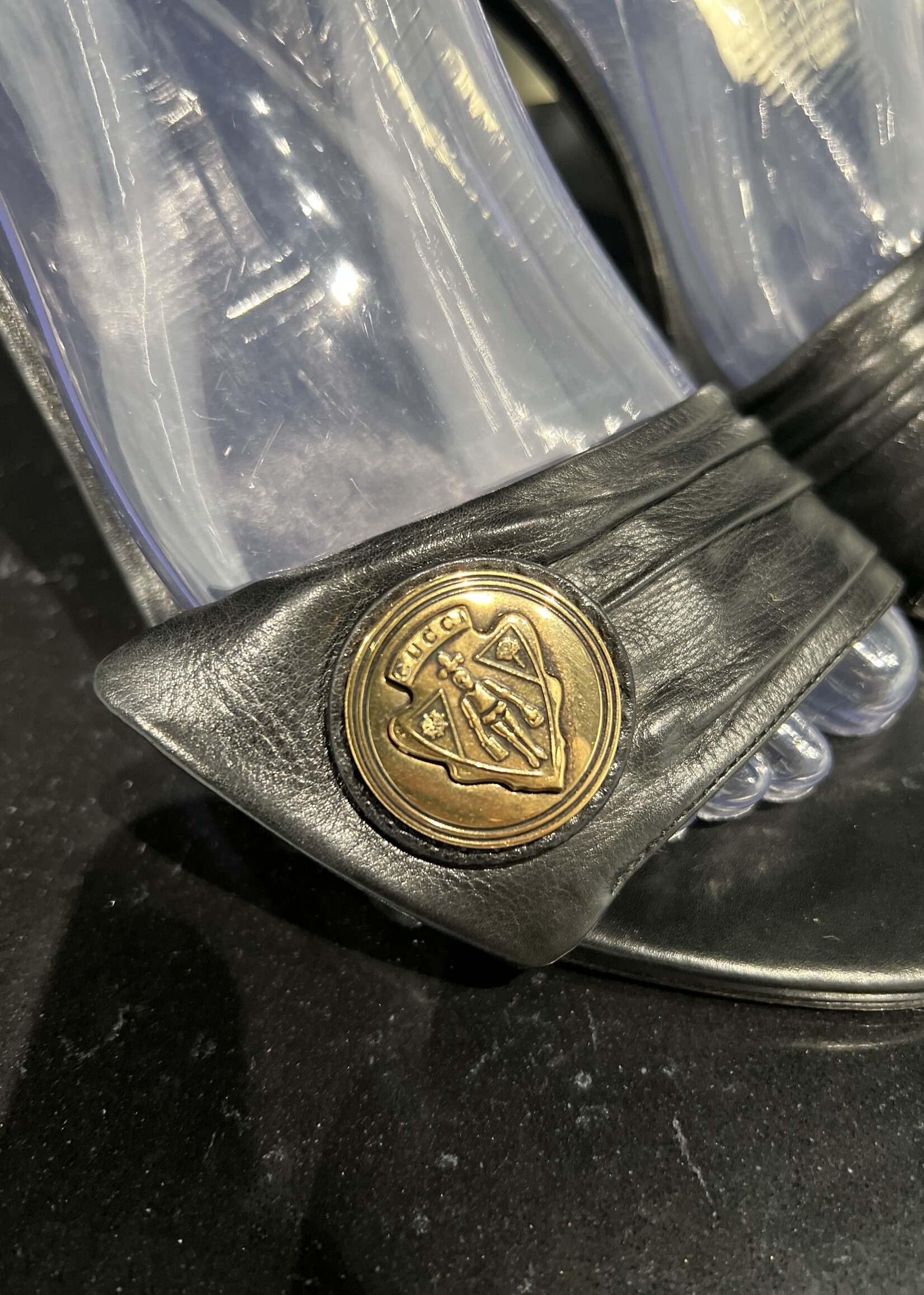 Gucci SOLD - Gucci Hysteria Mules 38.5