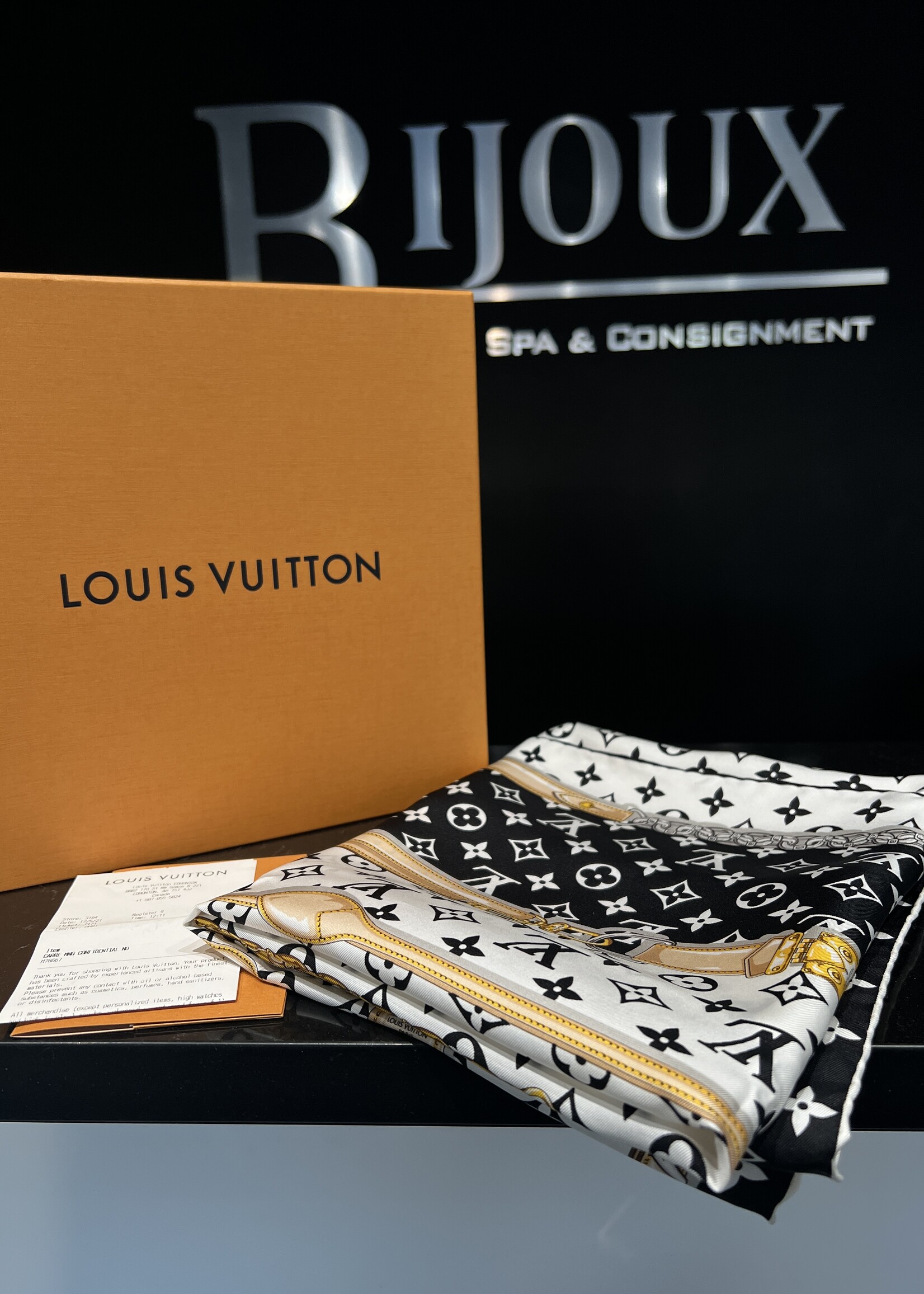 Louis Vuitton SOLD - Louis Vuitton Confidential Scarf