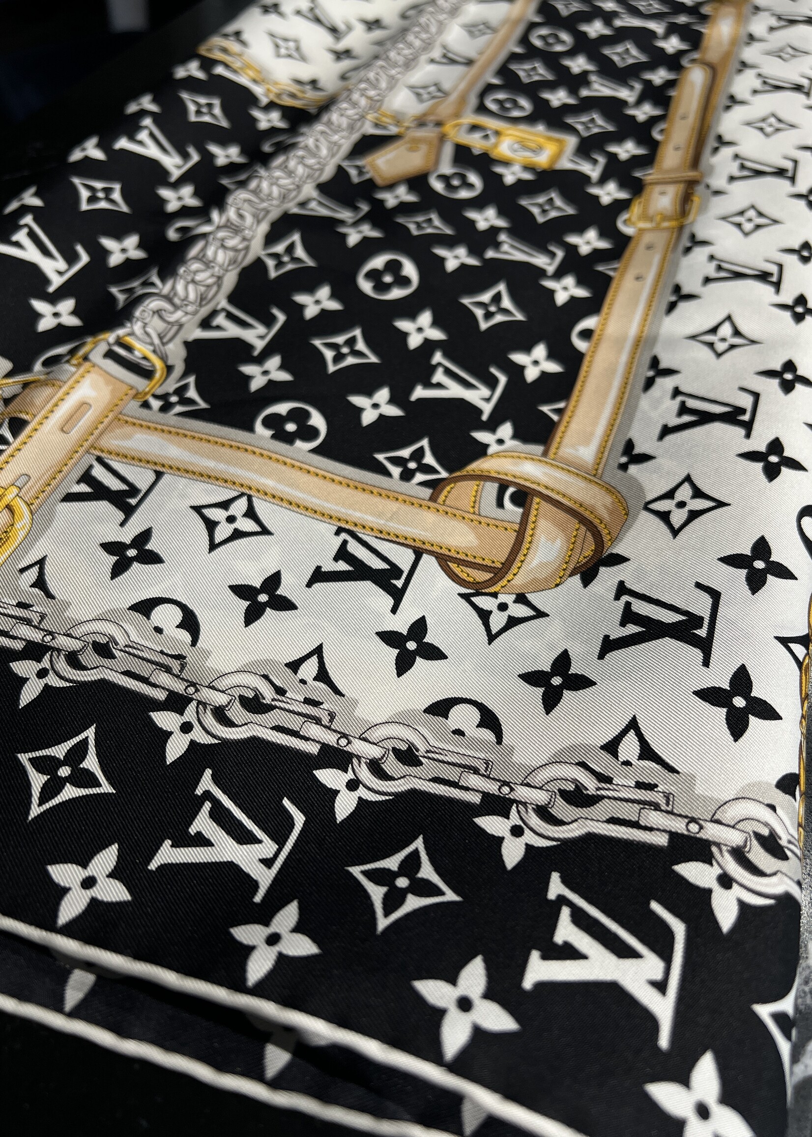 Louis Vuitton SOLD - Louis Vuitton Confidential Scarf