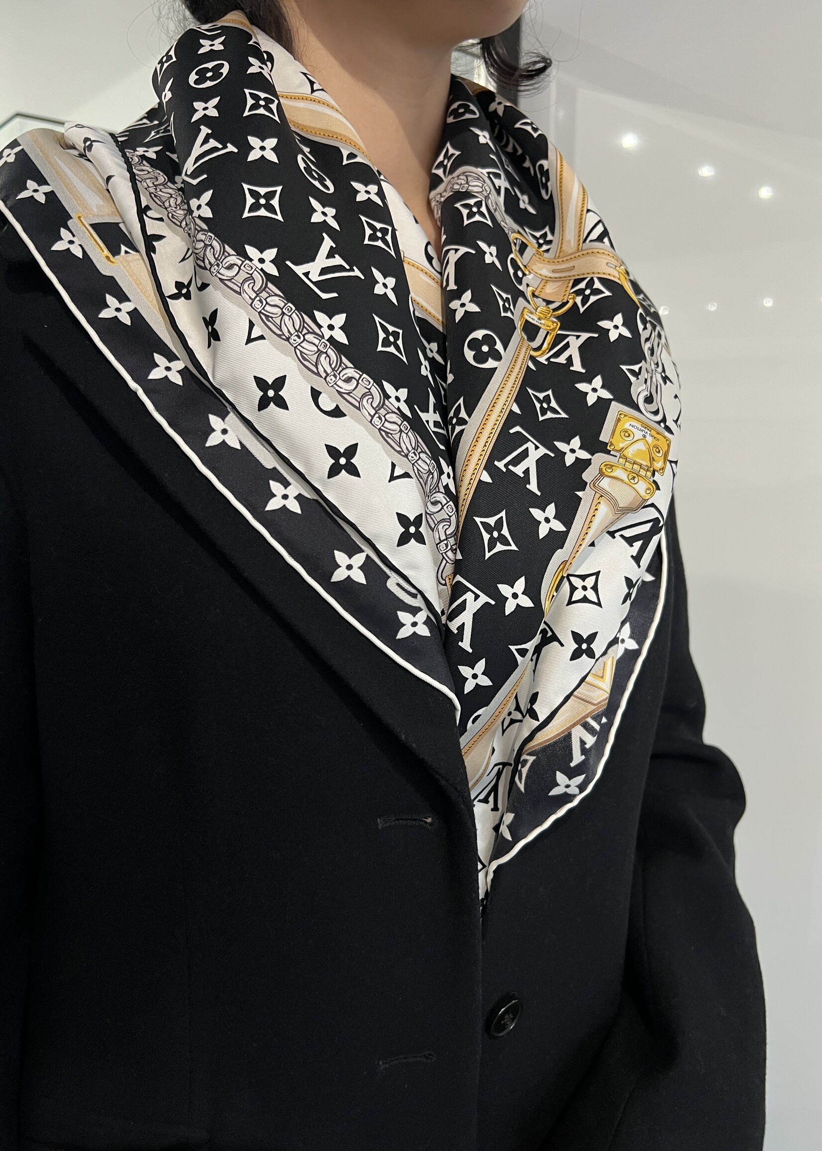 Louis Vuitton Louis Vuitton Confidential Scarf