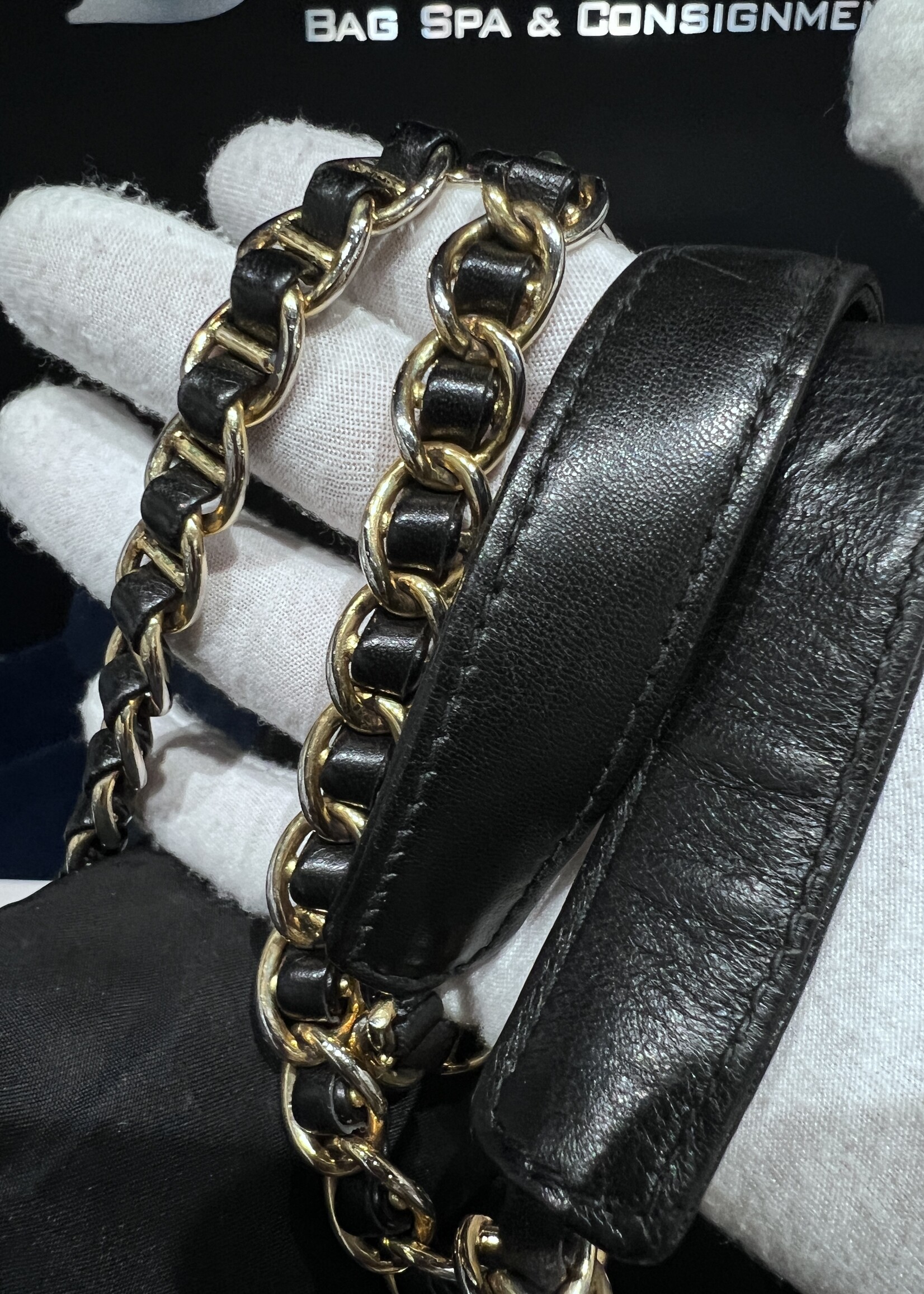 Prada SOLD - Prada Tessuto Nylon Chain Shoulder Bag