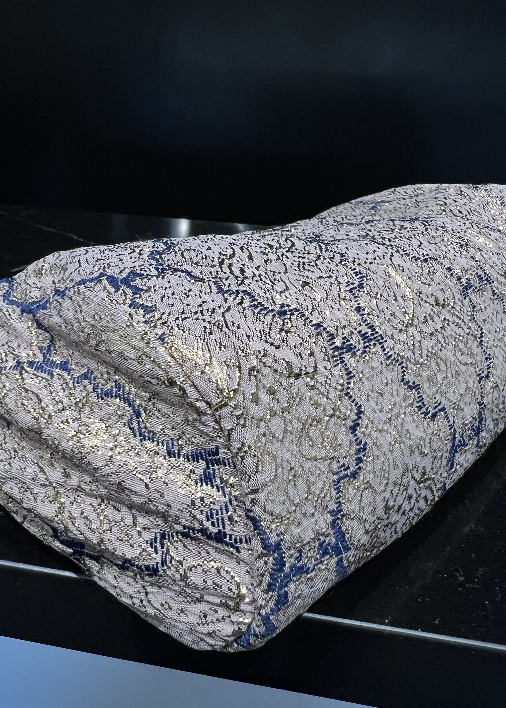 Prada SOLD- Prada Brocade Metallic Handbag