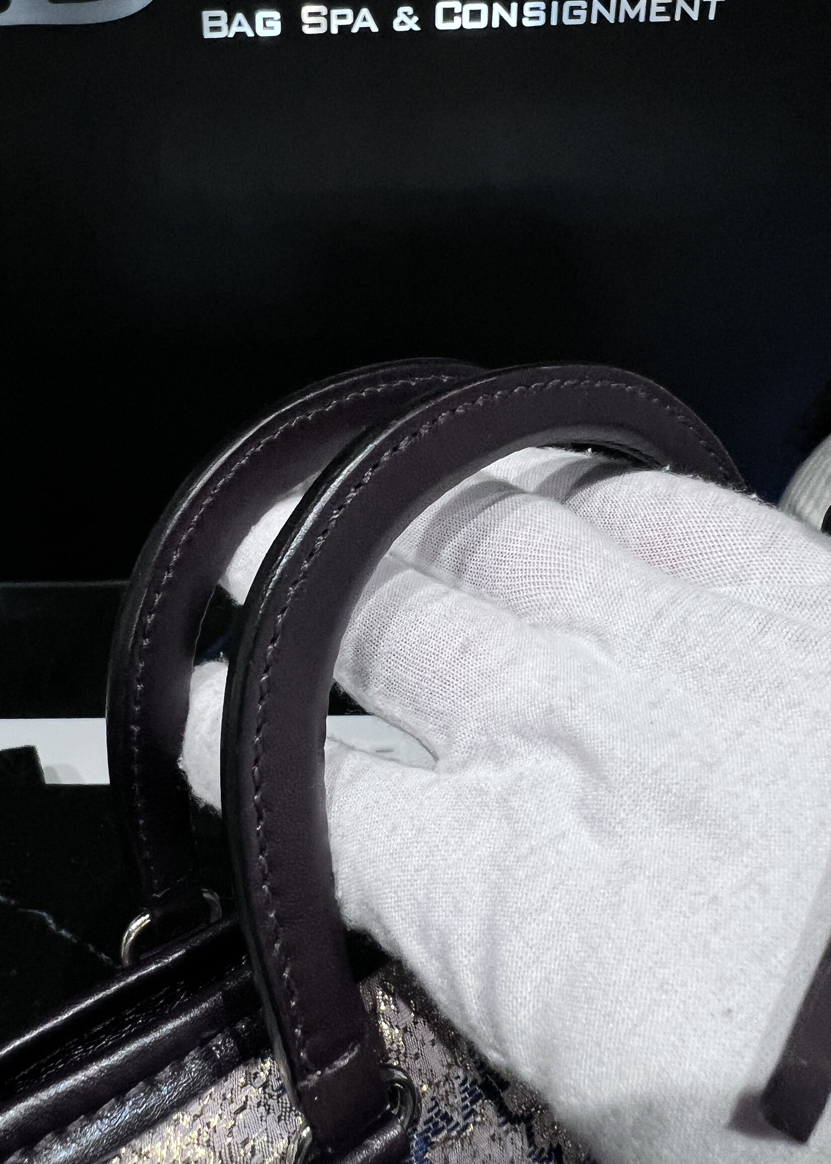 Prada Prada Brocade Metallic Handbag