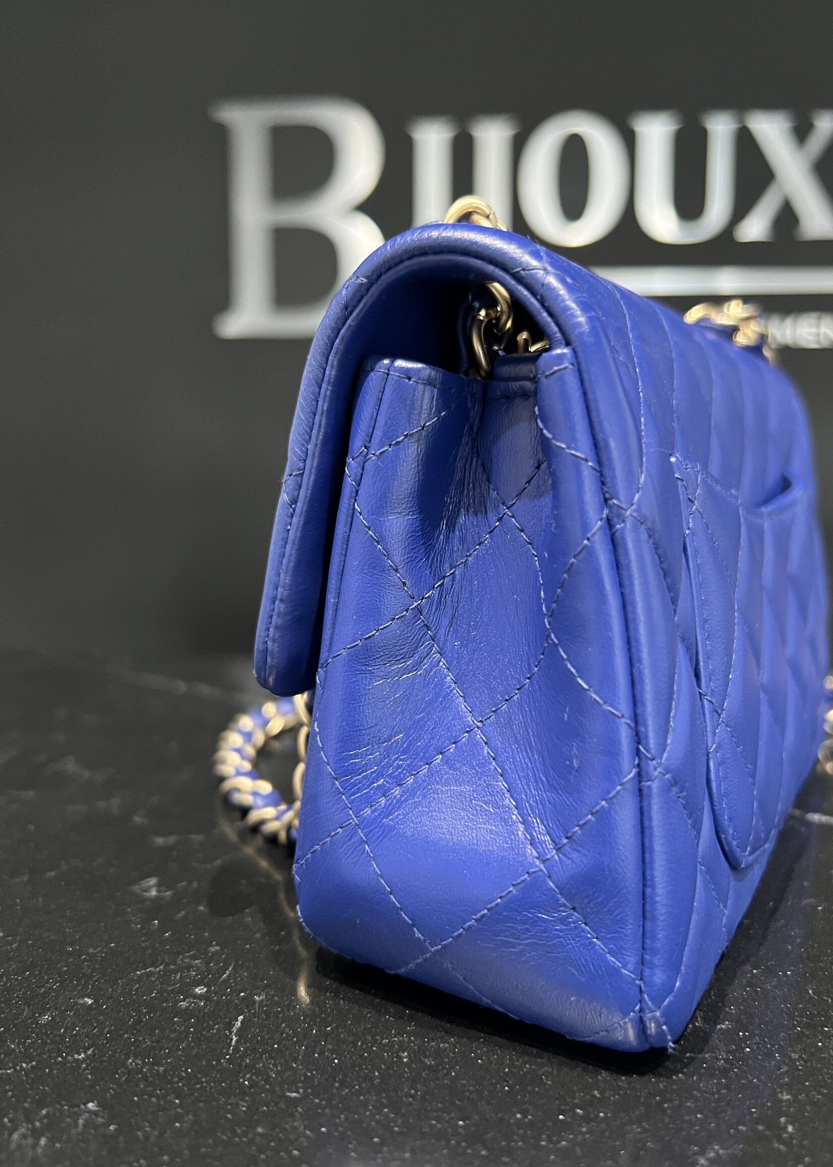 Chanel Chanel Rectangle Mini Flap Blue 17 Series