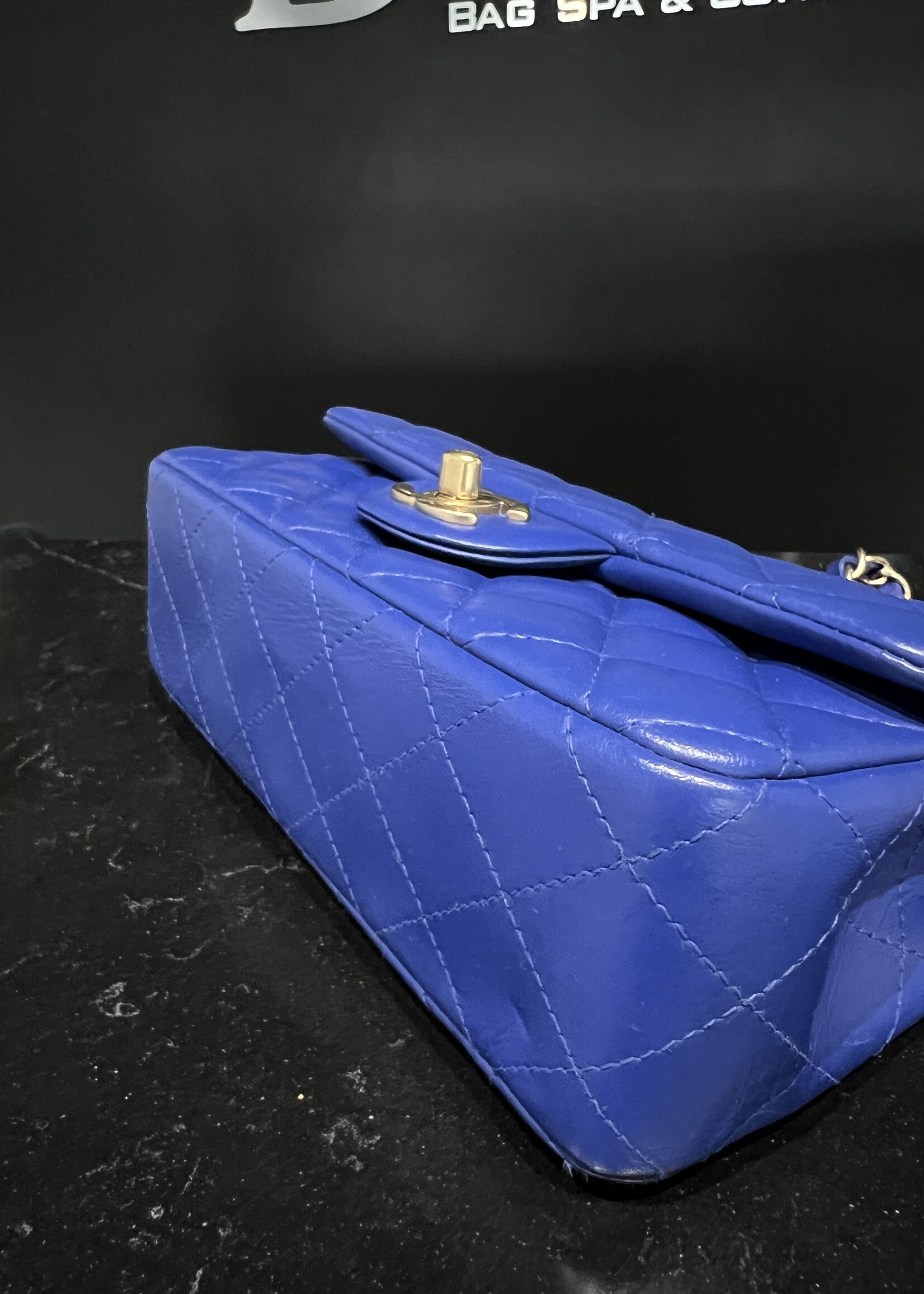 Chanel Chanel Rectangle Mini Flap Blue 17 Series