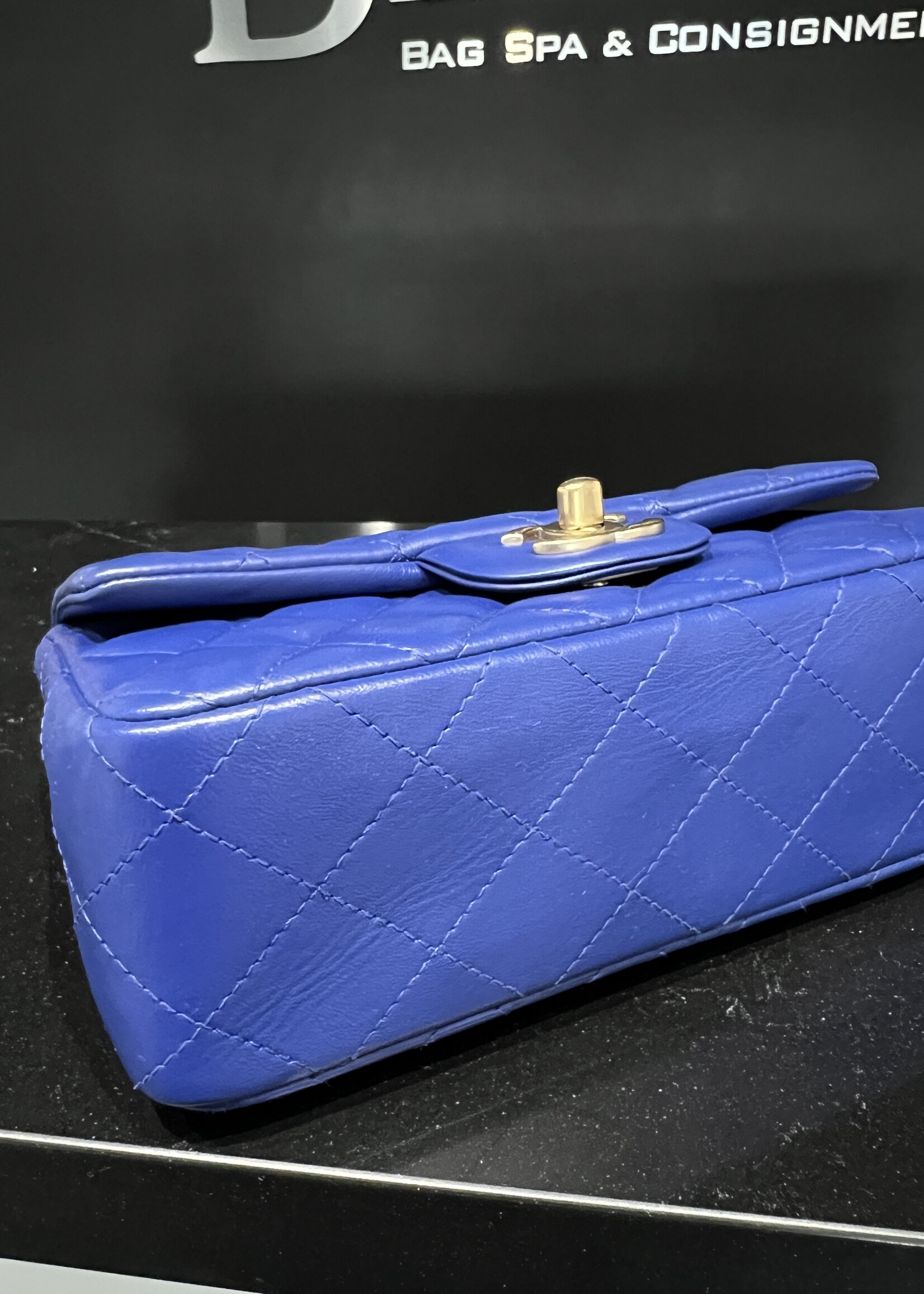 Chanel Chanel Rectangle Mini Flap Blue 17 Series