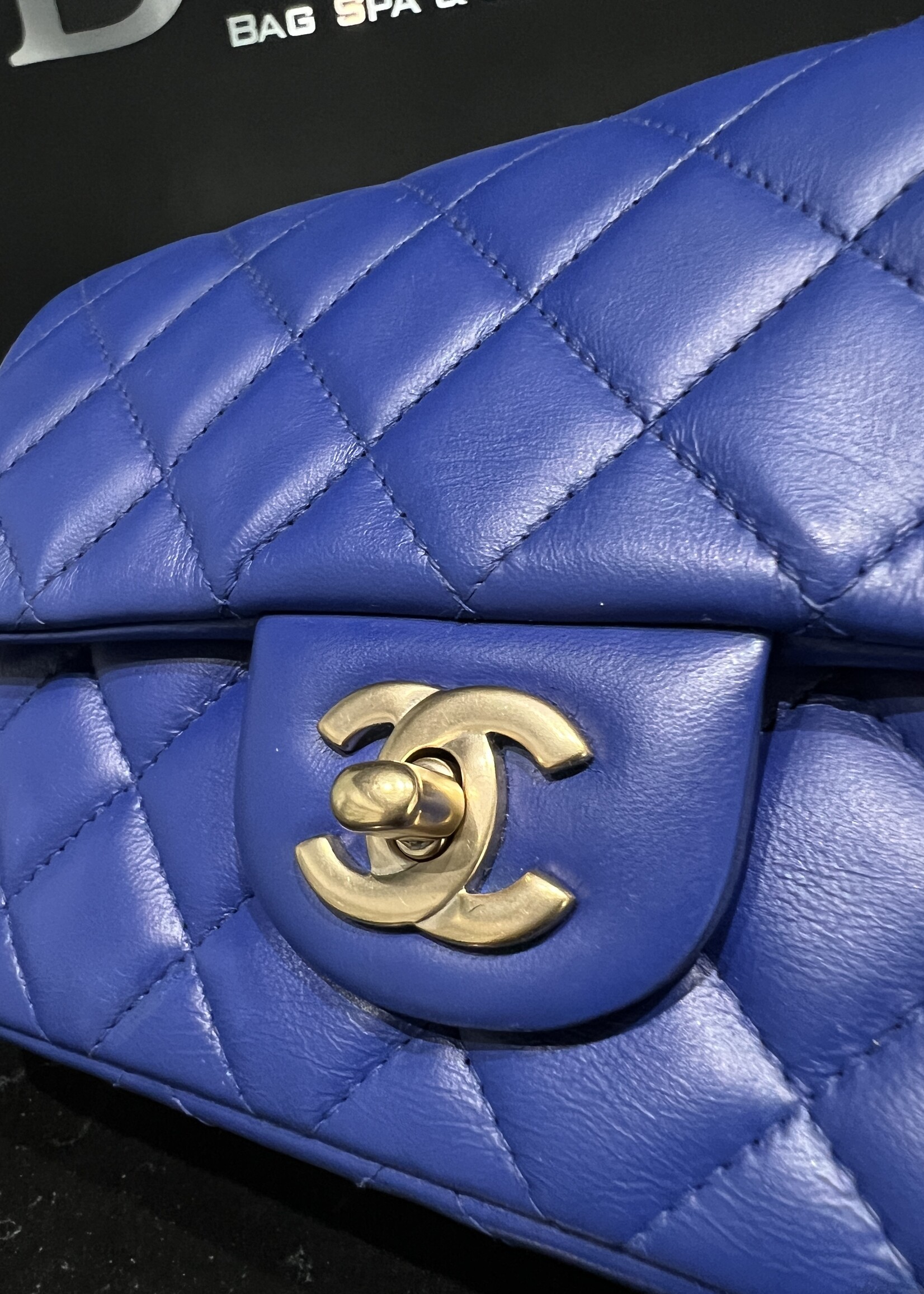 Chanel Chanel Rectangle Mini Flap Blue 17 Series