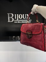 Prada SOLD - Prada Red Woven Tote