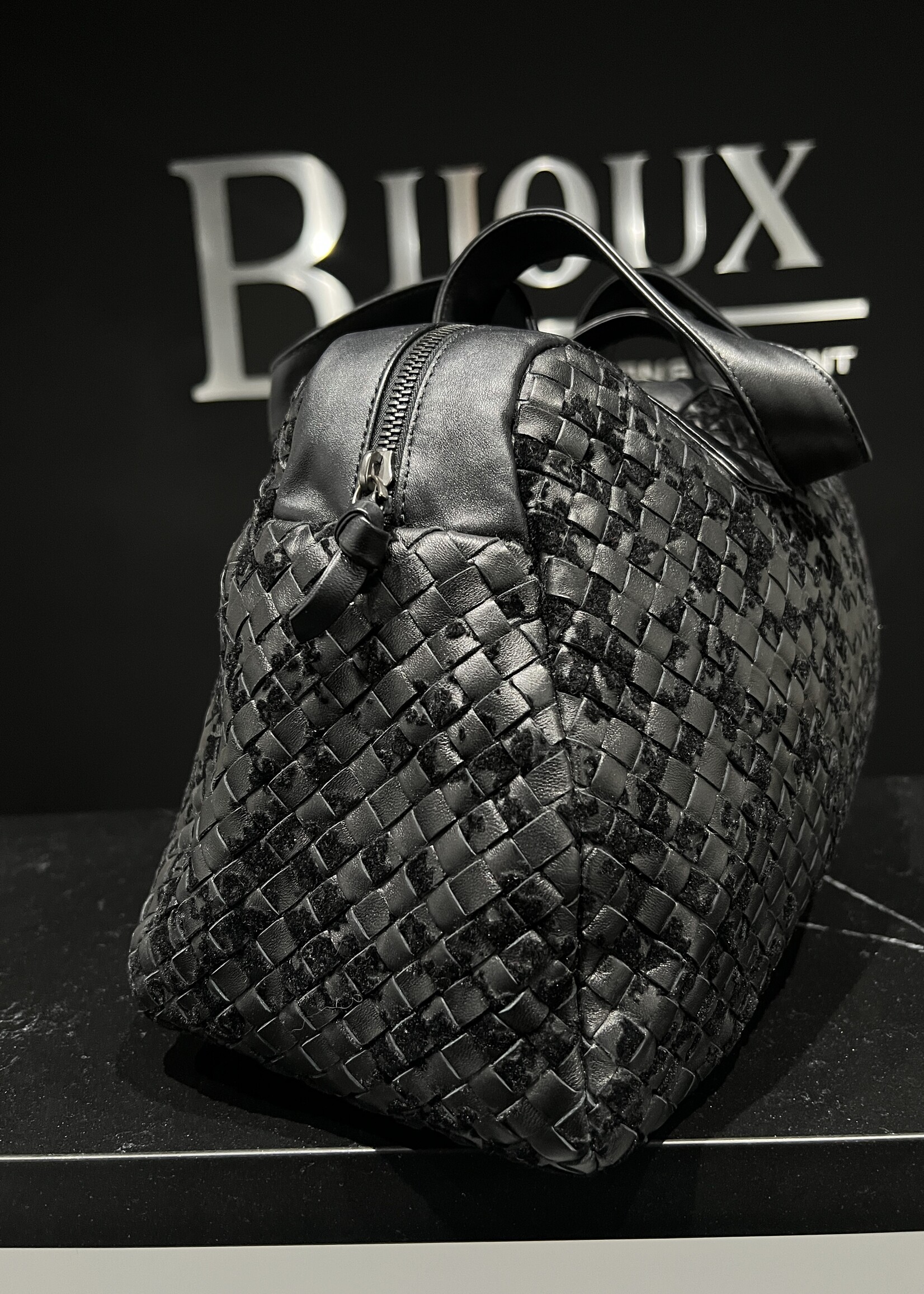 Bottega Veneta SOLD - Bottega Veneta Woven Boston